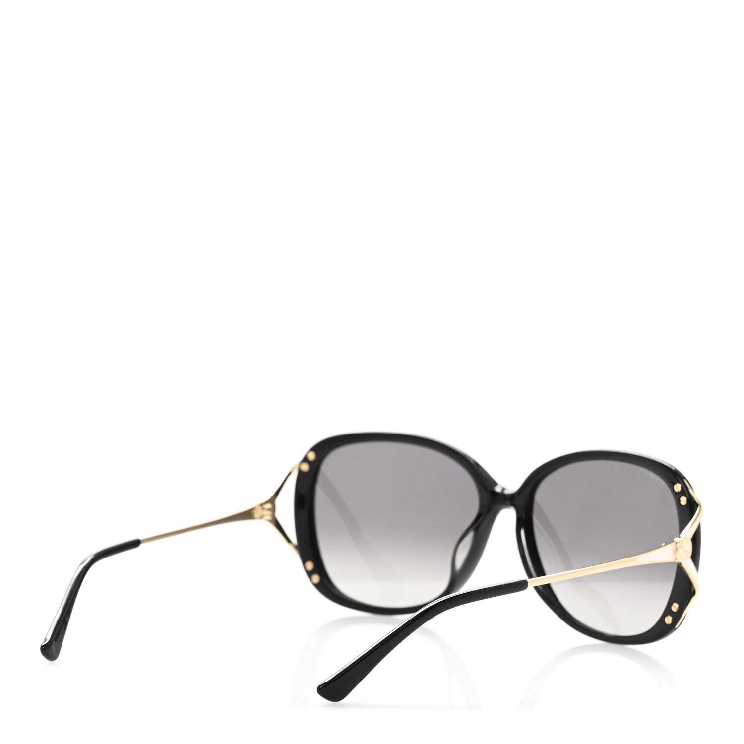 Acetate Metal Oversized Sunglasses GG0649SK Black