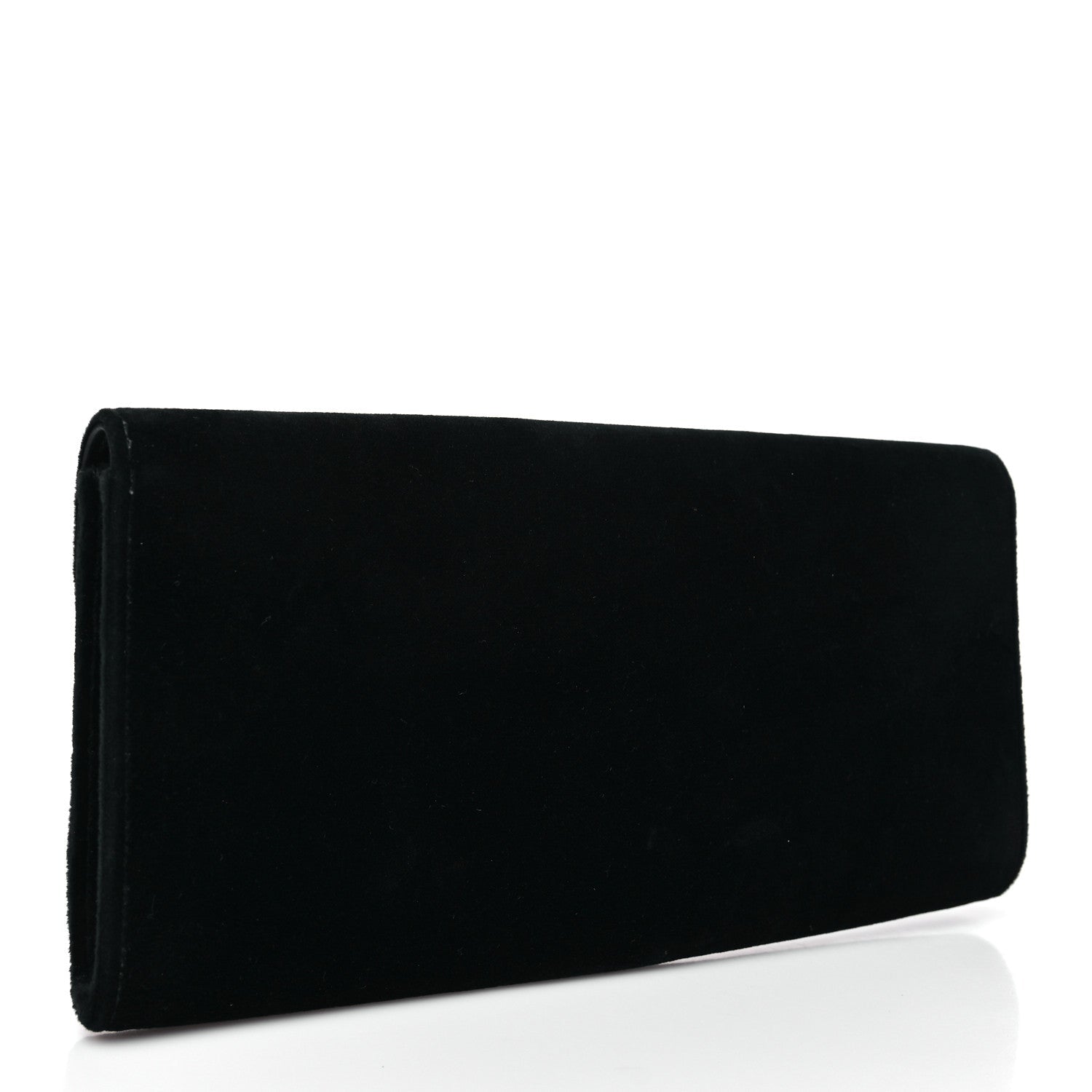 Velvet Dionysus Clutch Black