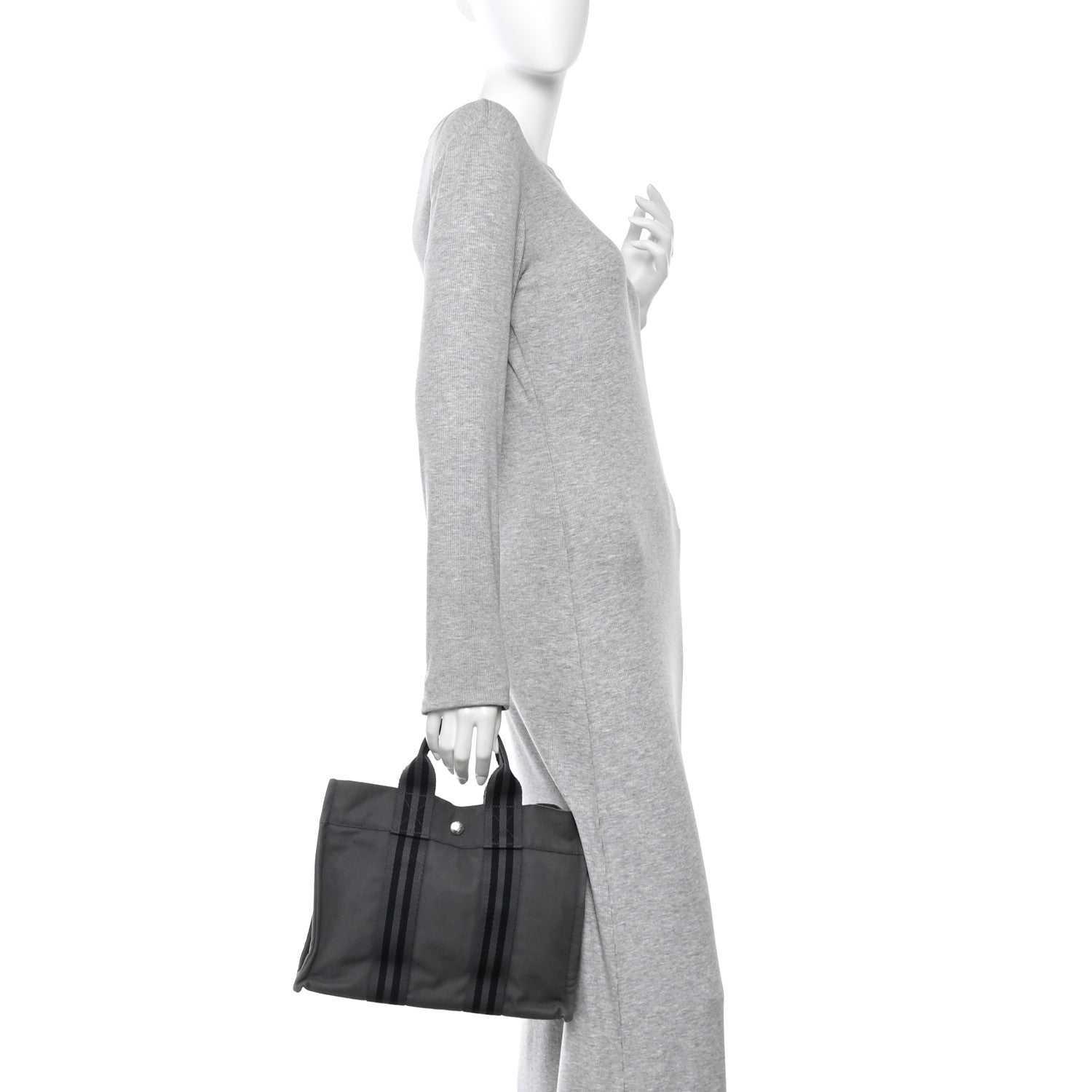 Canvas Tout Fourre PM Grey