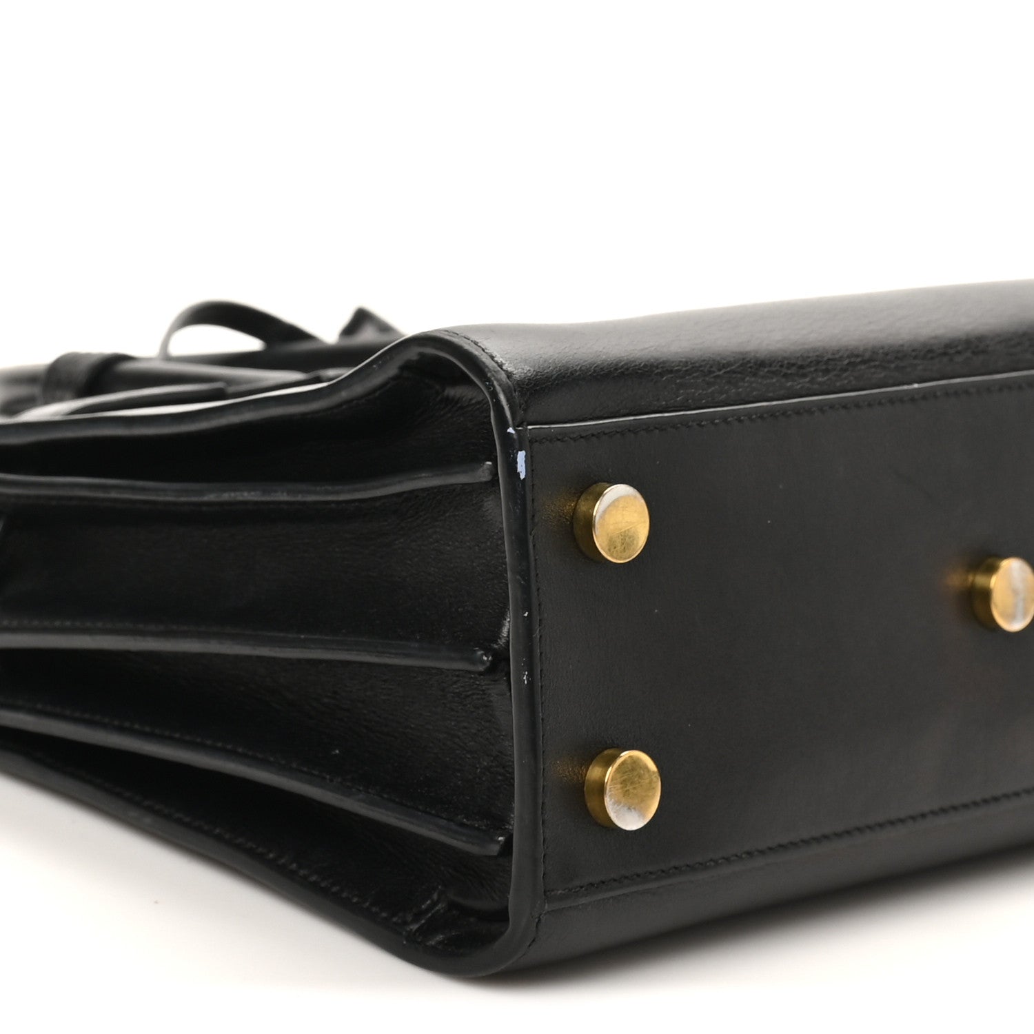 Calfskin Nano Sac De Jour Black