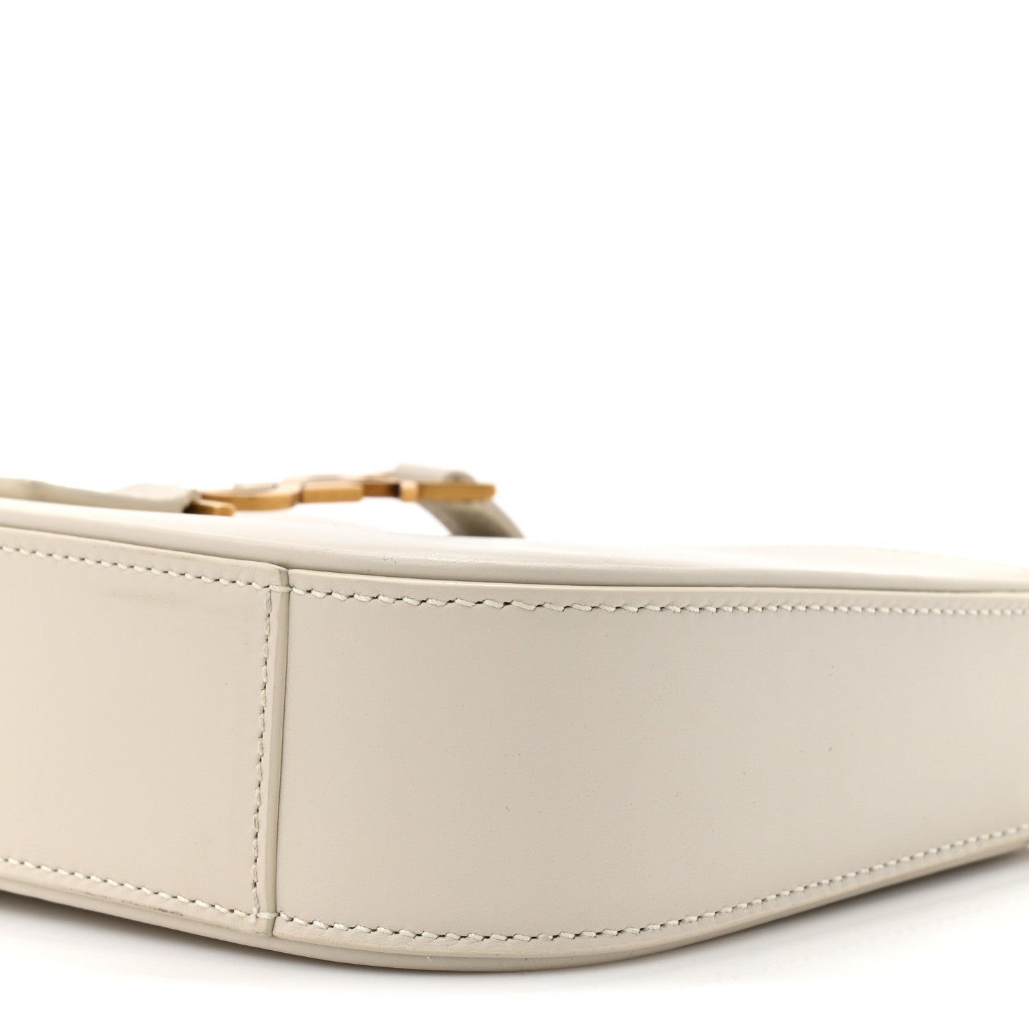 Smooth Calfskin Le 5 A 7 Mini Hobo Blanc Vintage