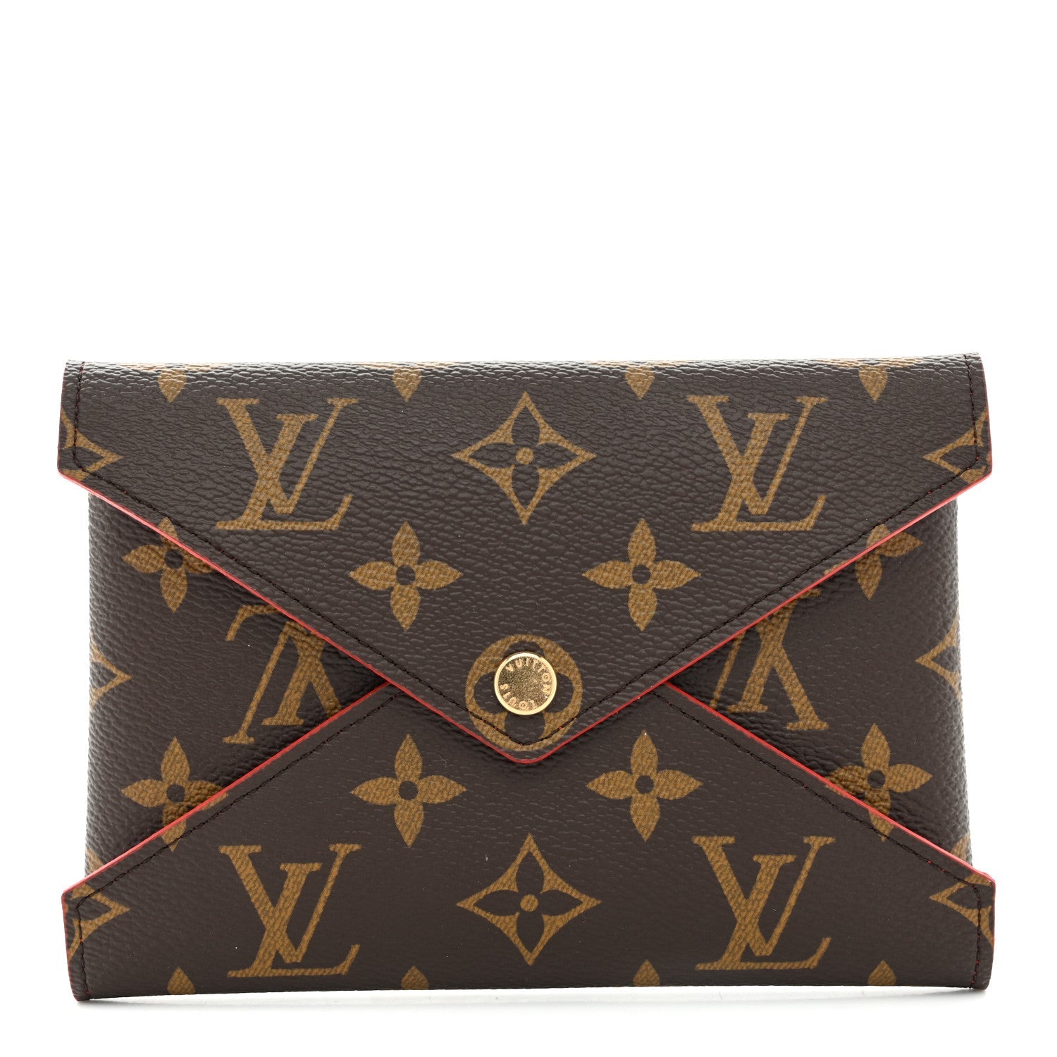 Monogram Medium Kirigami Pochette Insert Coquelicot