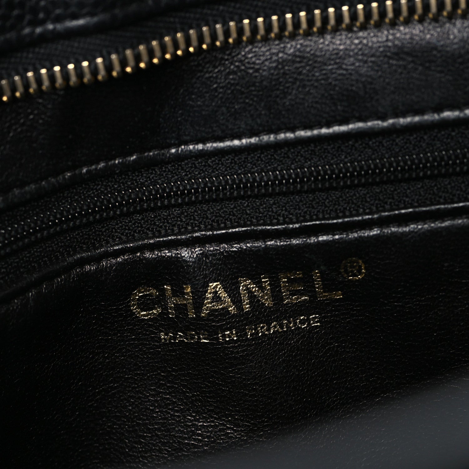 Caviar Quilted Medallion Tote Black