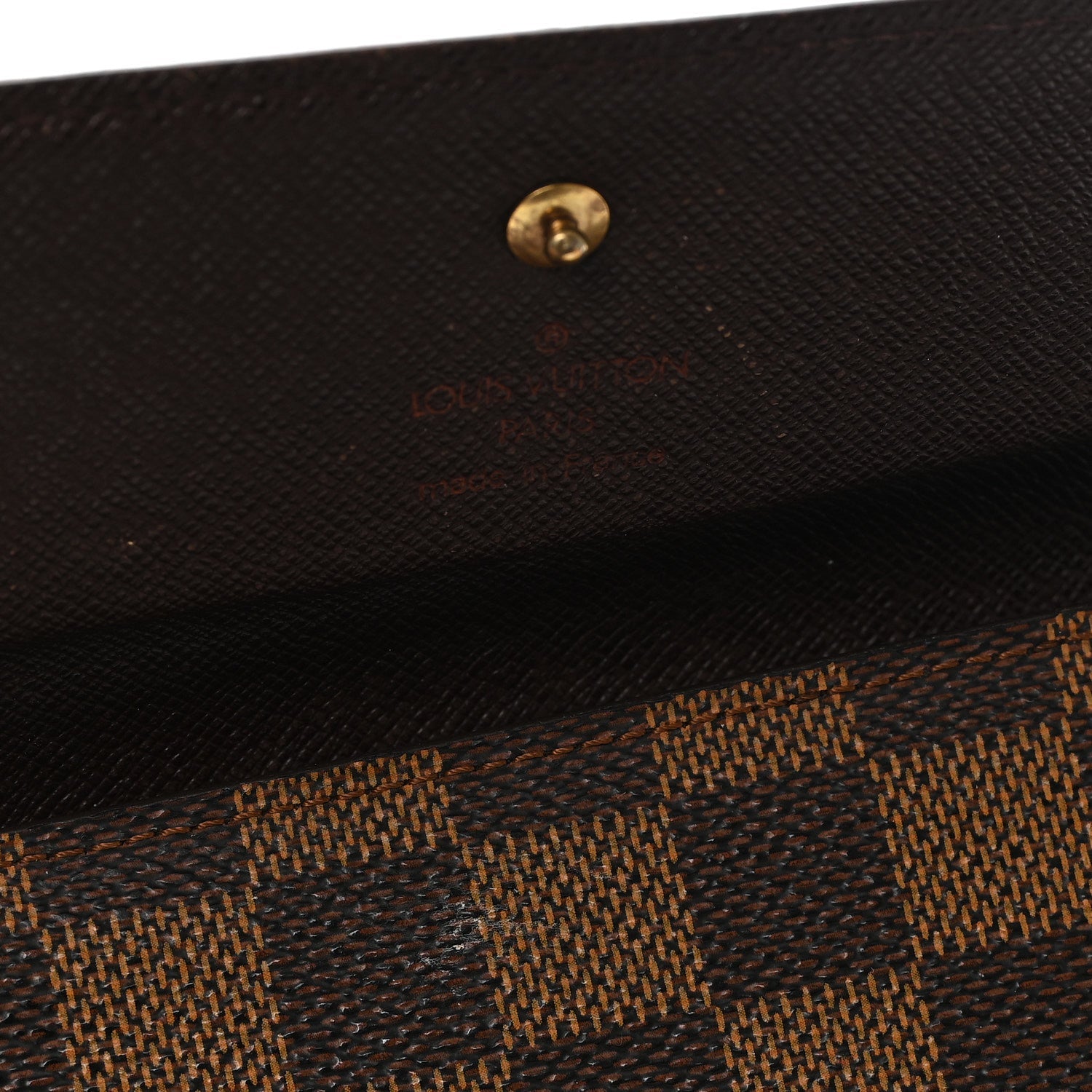 Damier Ebene Porte Tresor International Wallet