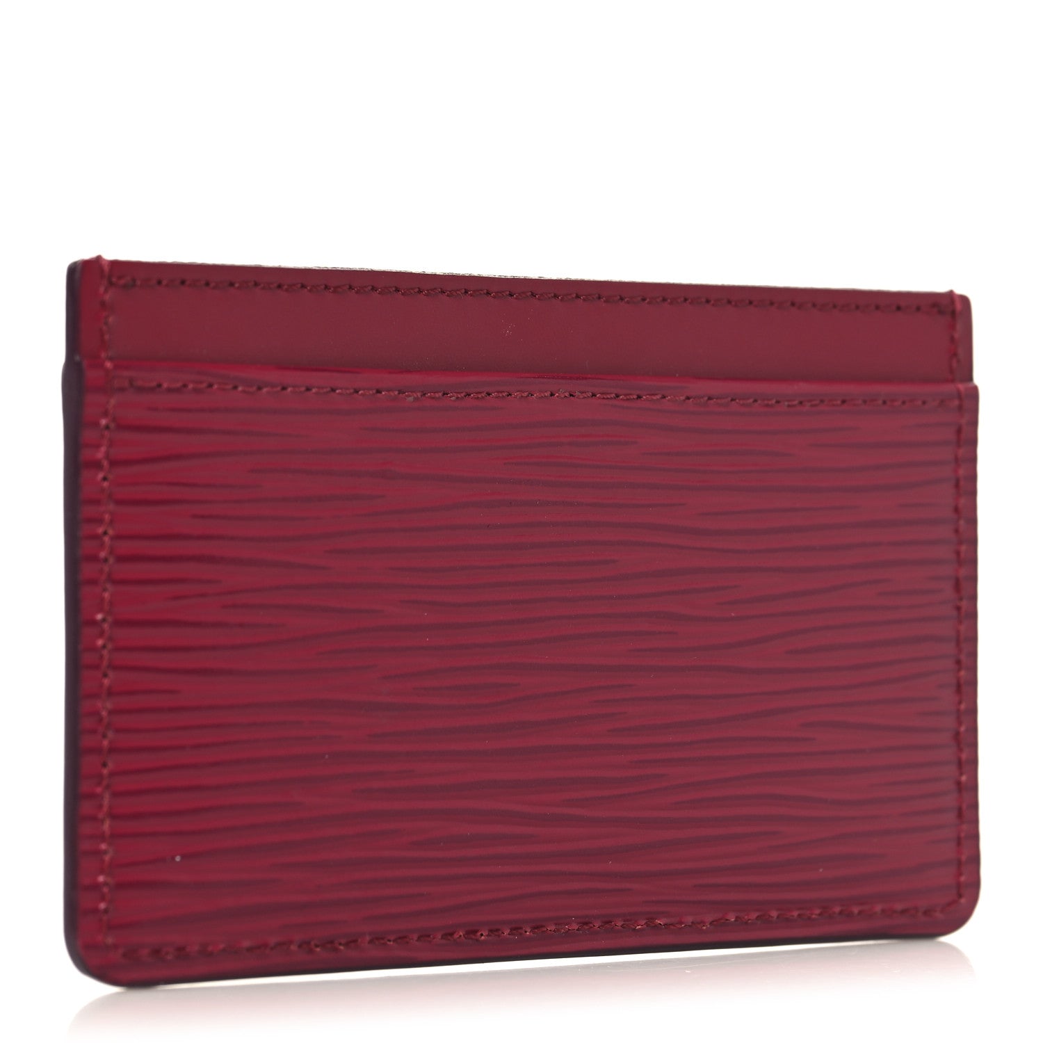 Epi Card Holder Fuchsia
