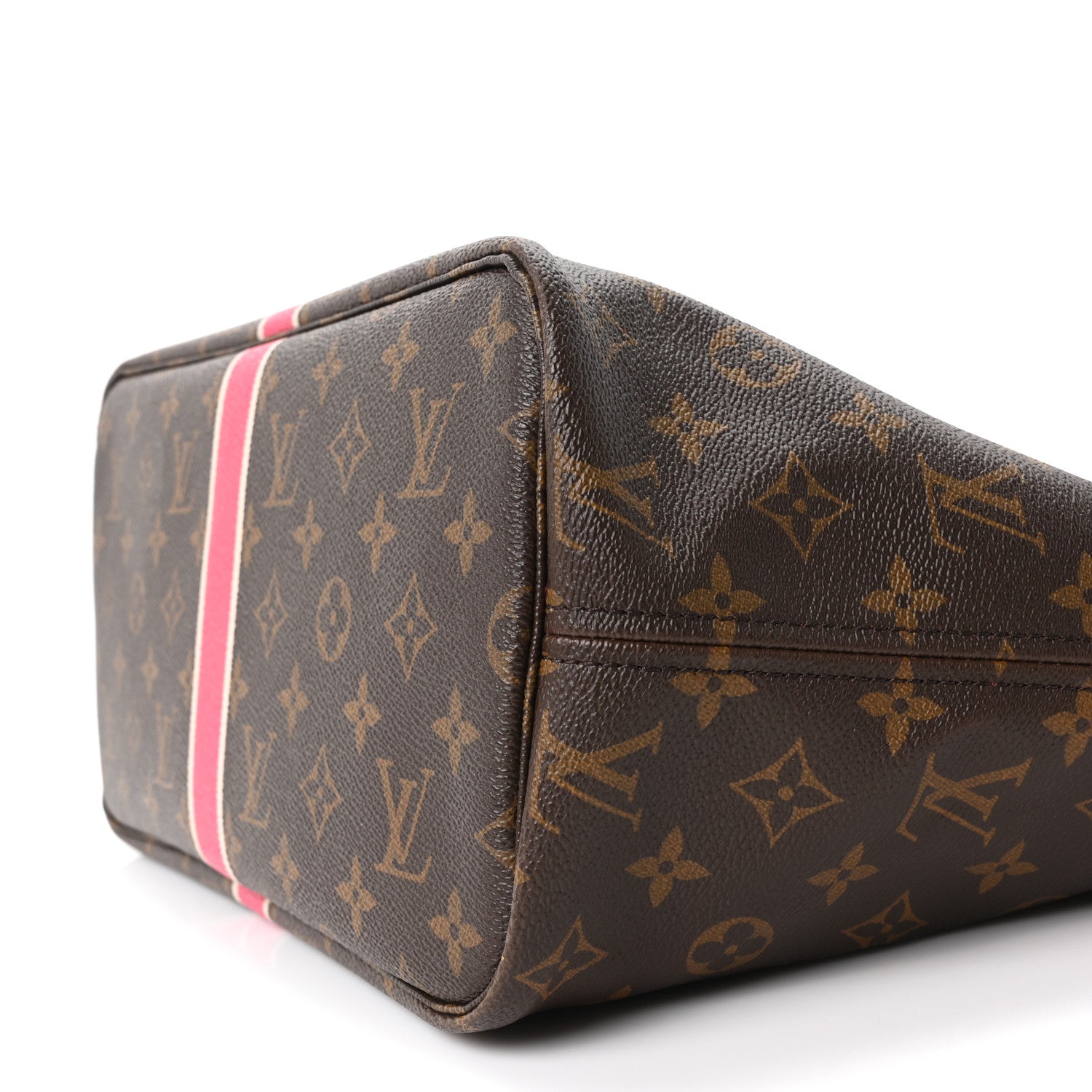 Monogram My LV Heritage Neverfull MM Fuchsia White