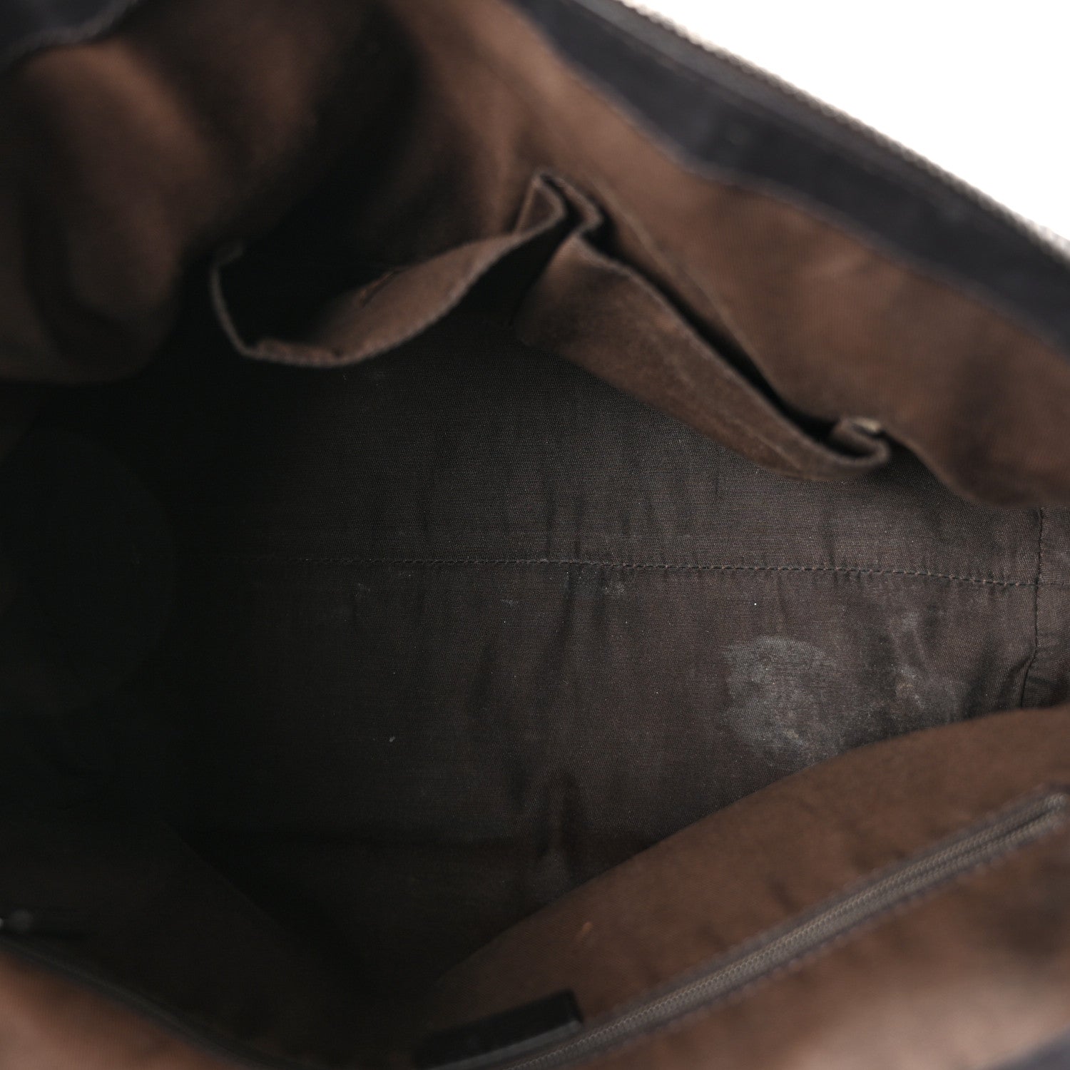 Guccissima Medium GG Charm Dome Satchel Dark Brown