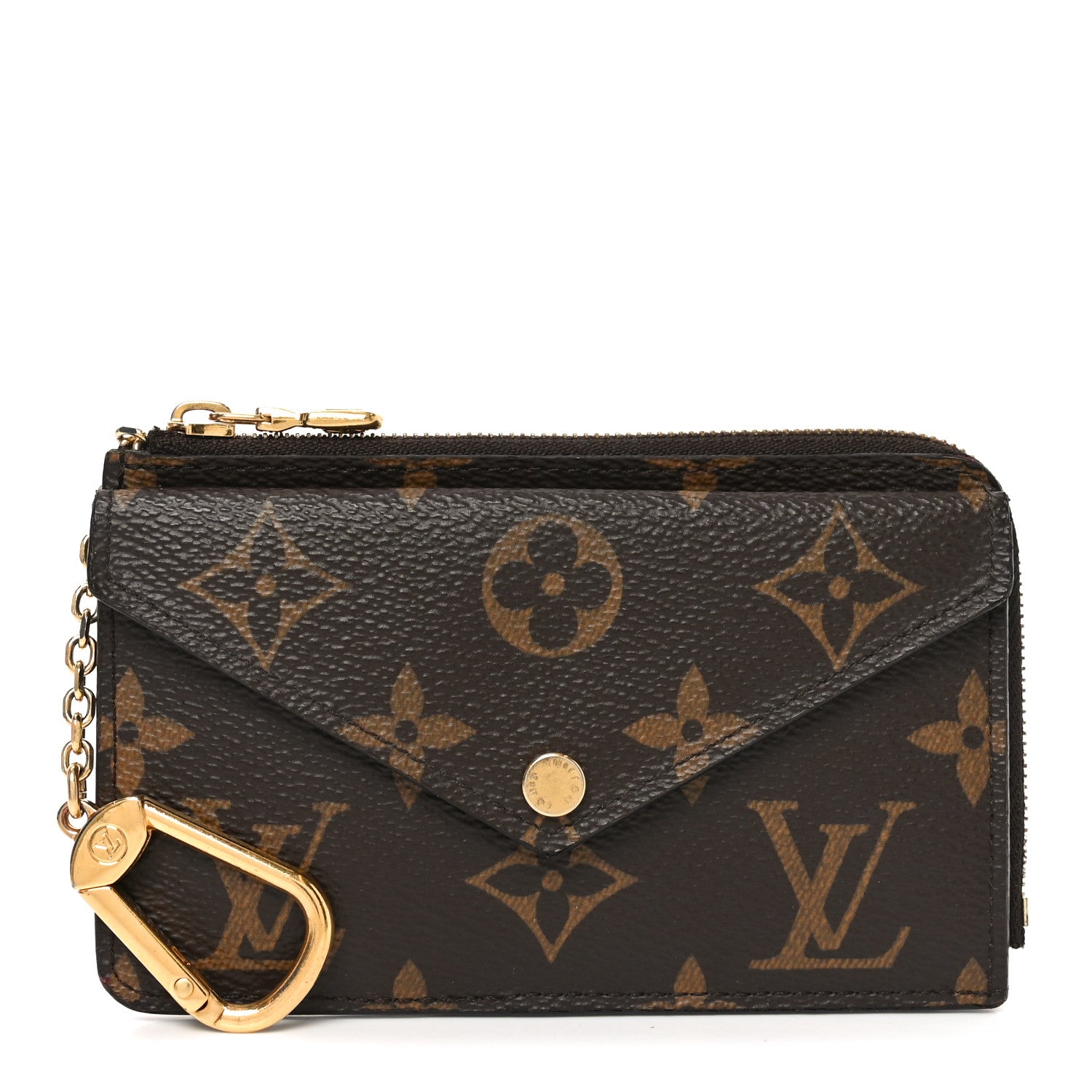 Monogram Recto Verso Card Holder Black