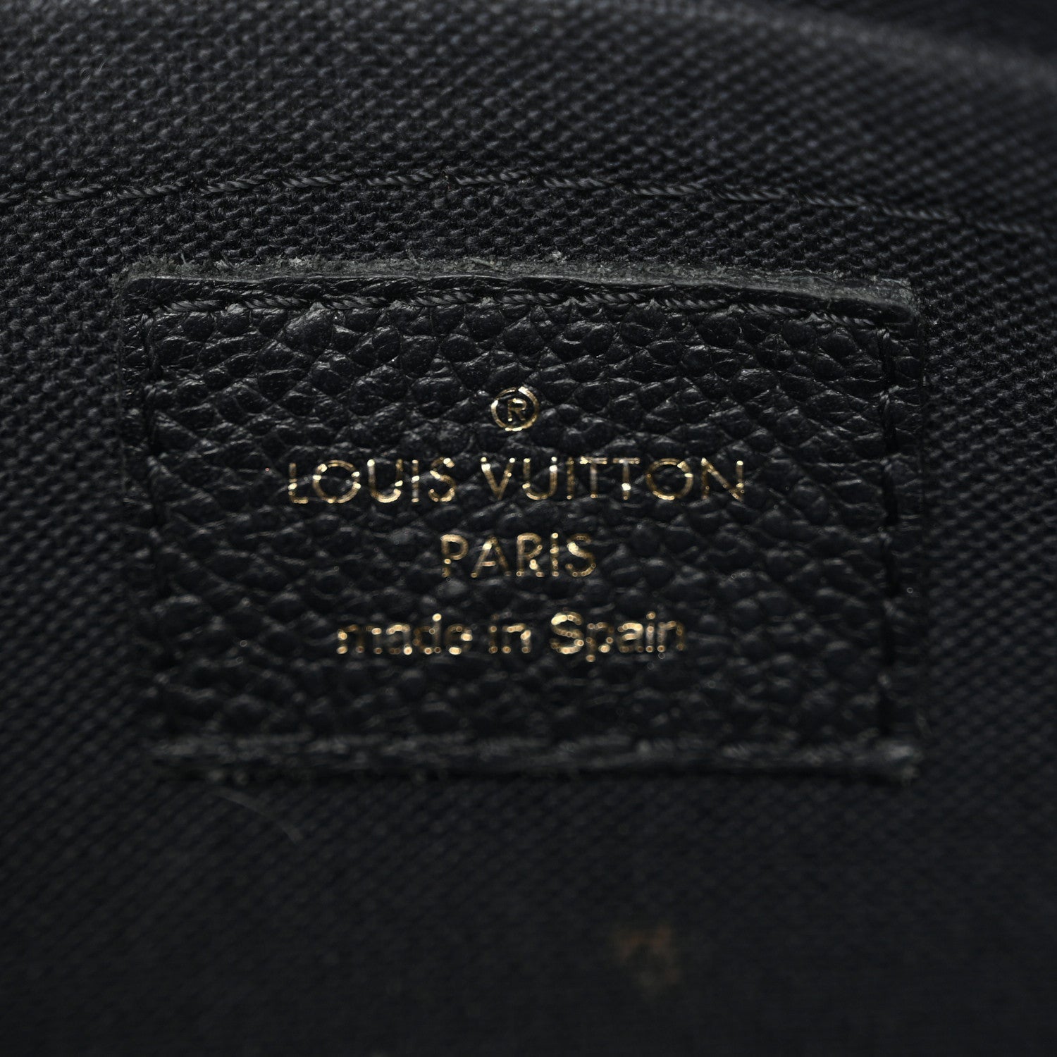 Monogram Pallas Clutch Black
