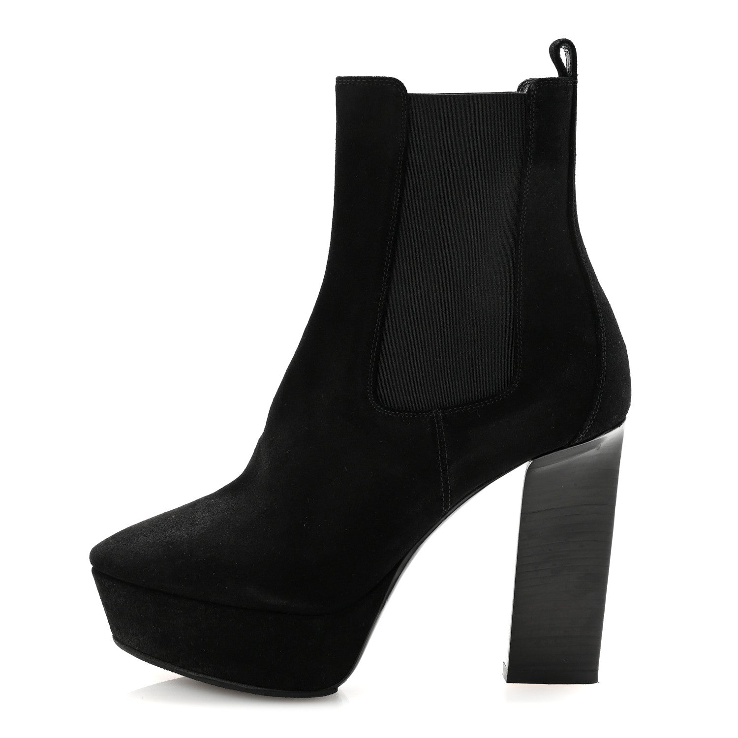 Suede Vika 95 Chelsea Boot 38 Black