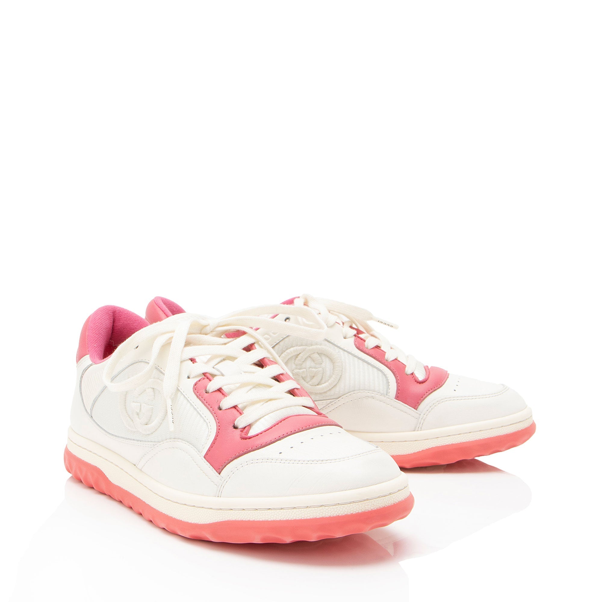 Women's Gucci Leather Mac80 Sneakers - Size 9.5 / 39.5