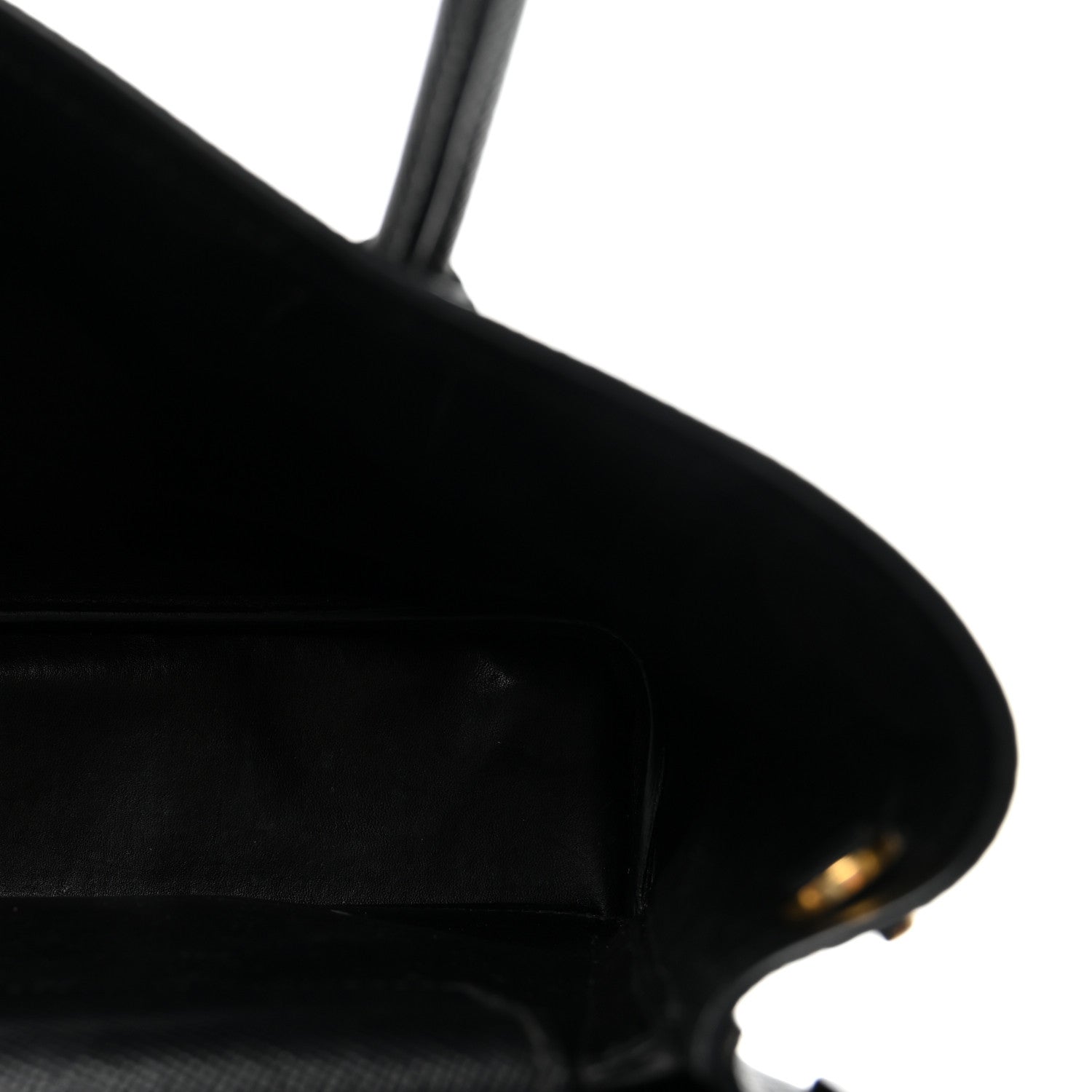 Saffiano Cuir Small Double Bag Black