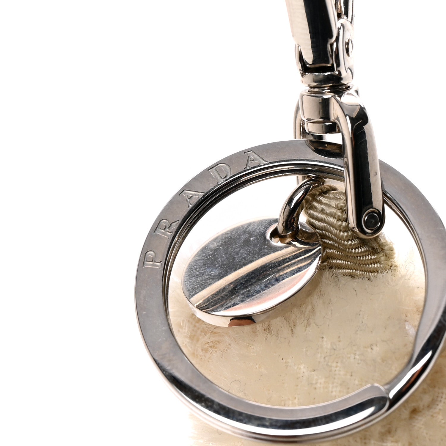 Trick Teddy Bear Keychain Charm