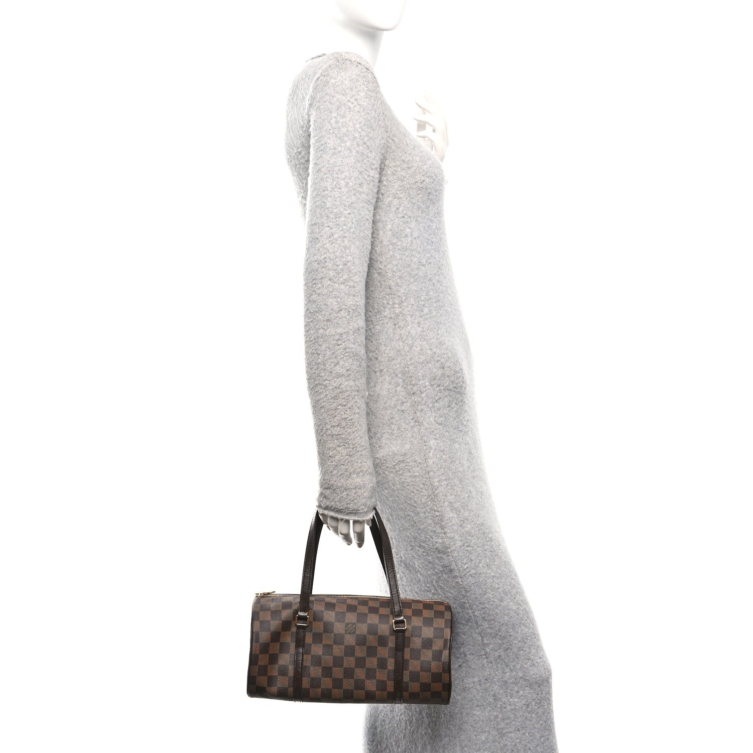 Damier Ebene Papillon 30 With Companion