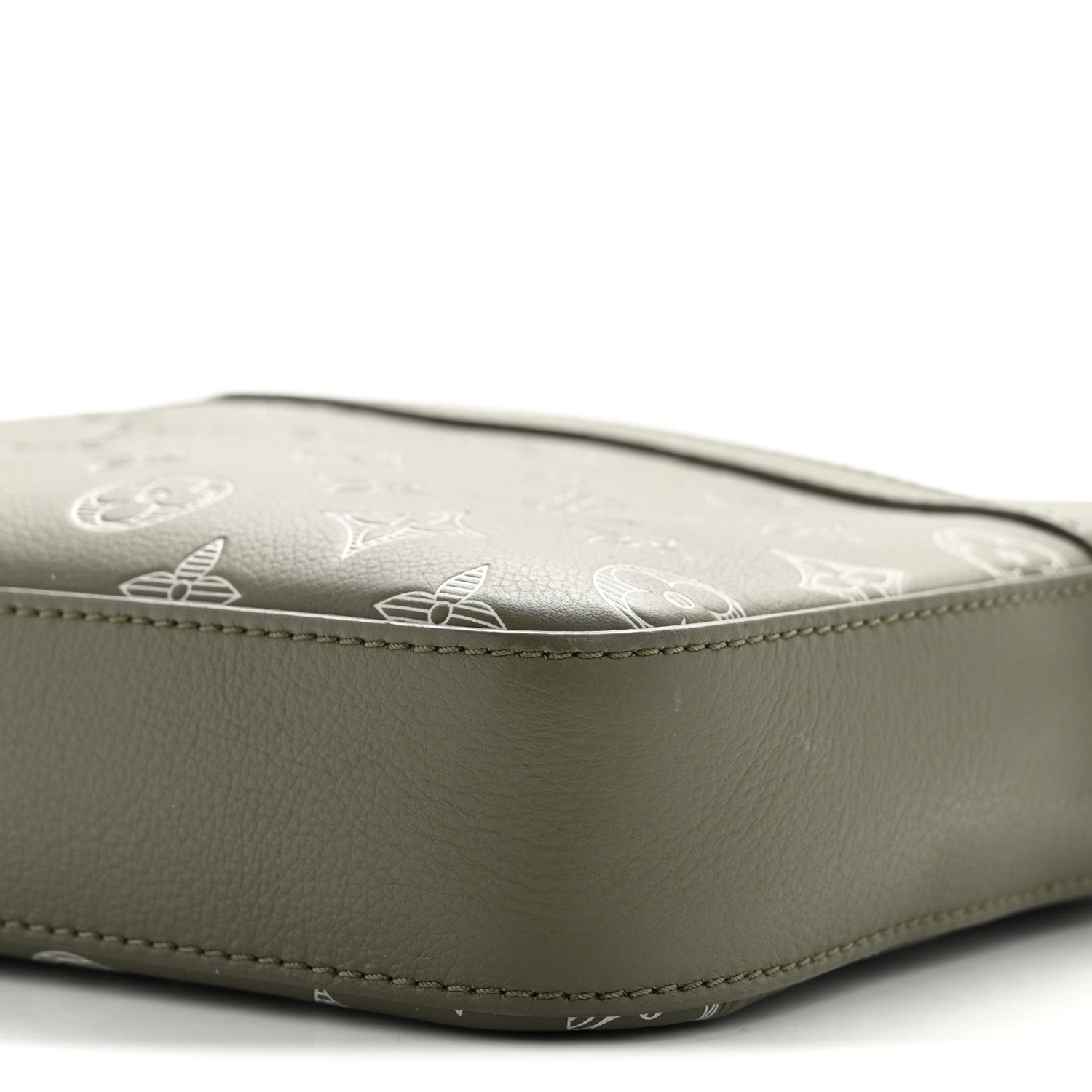 Monogram Shadow G65 Trio Messenger Olive Green
