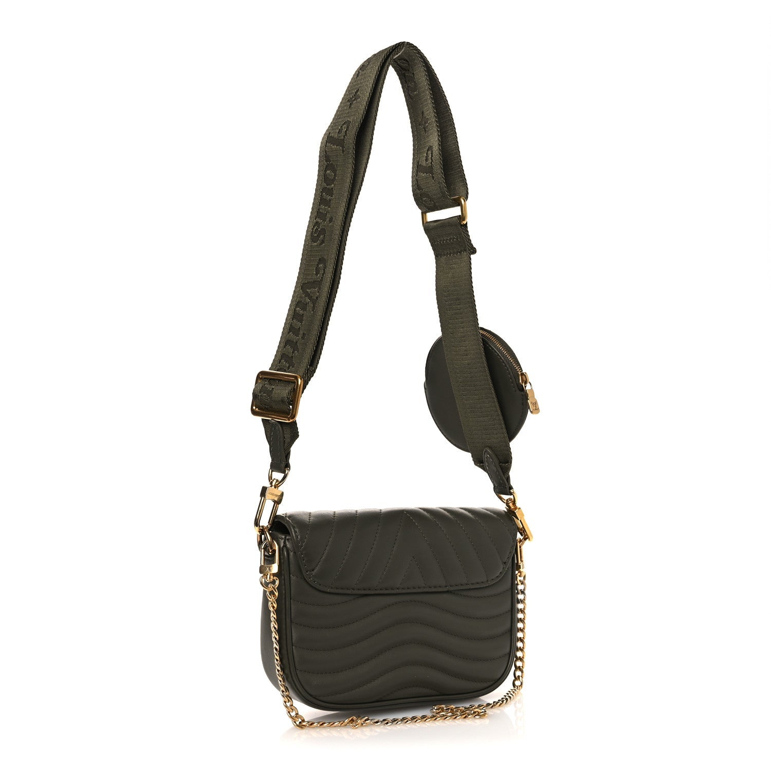 Calfskin New Wave Multi Pochette Kaki