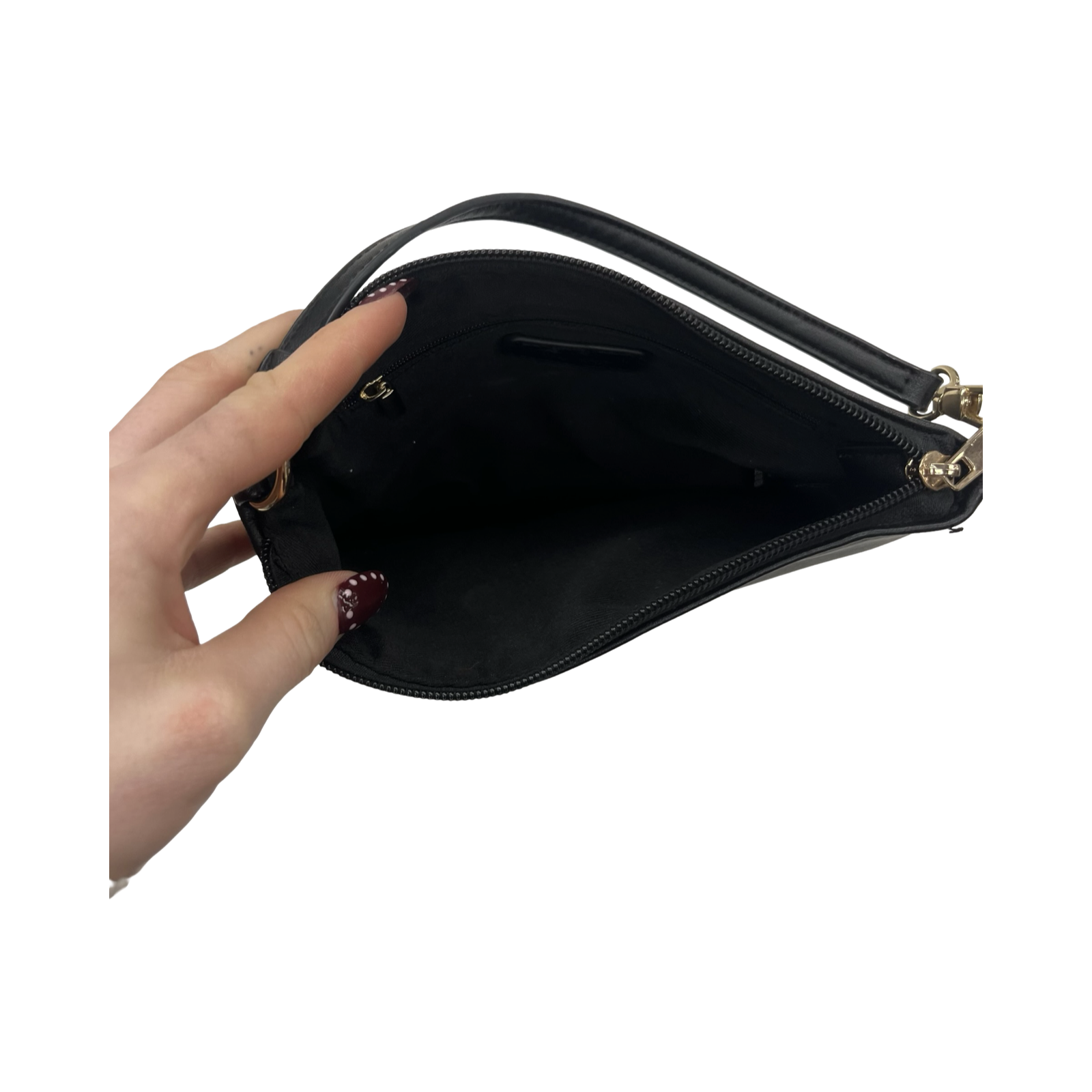 Wristlet By Clothes Mentor In Black, Size:Small