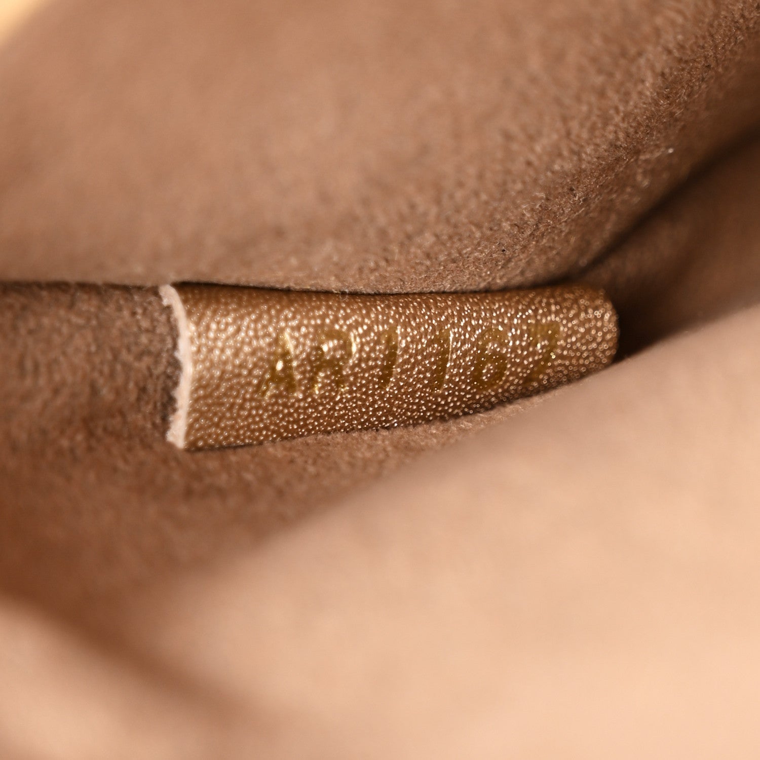 Metallic Calfskin Love Note Gold Silver