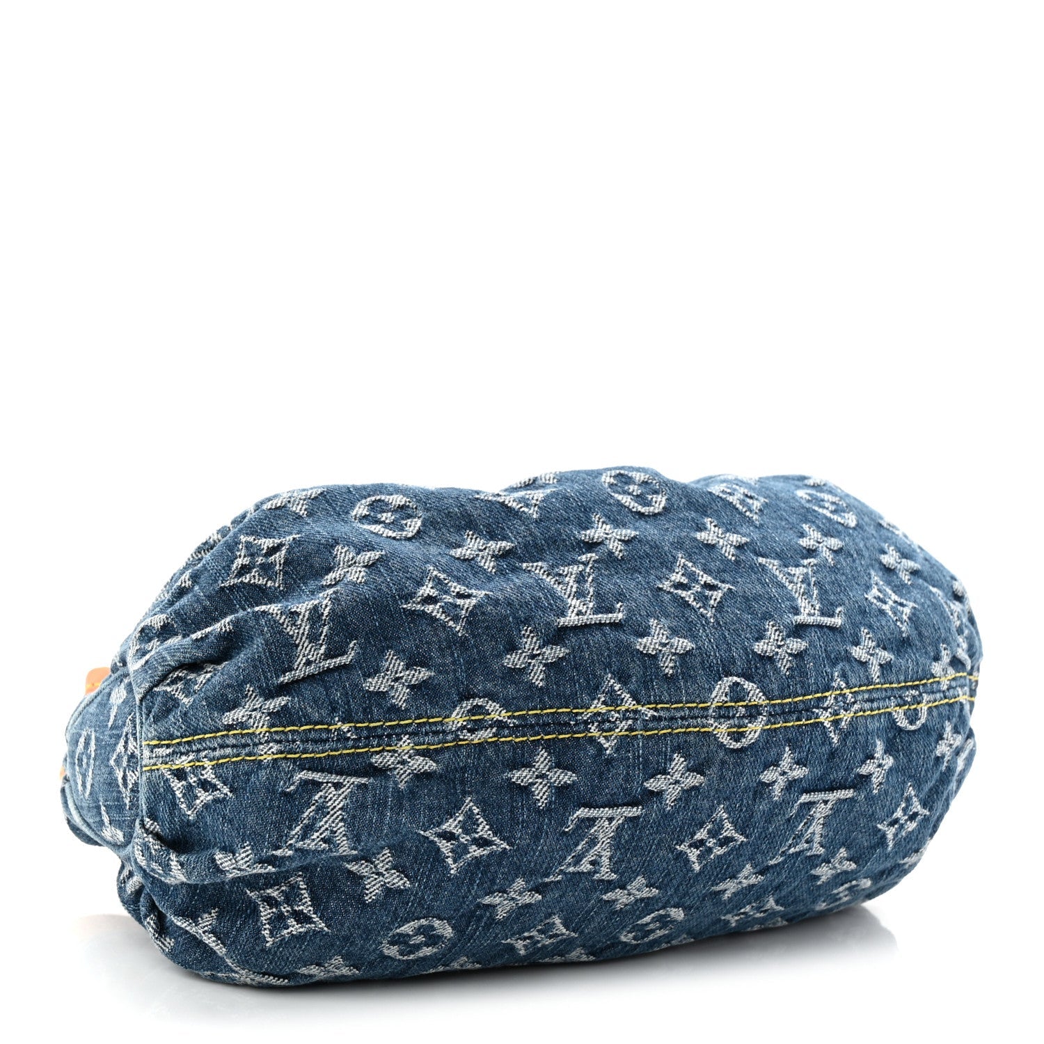 Monogram Denim Pleaty Blue