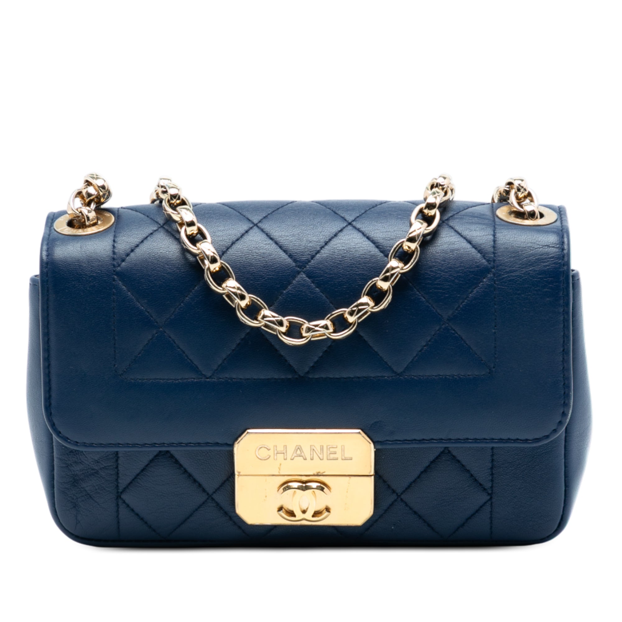 Chic With Me Flap Bag Quilted Lambskin Mini