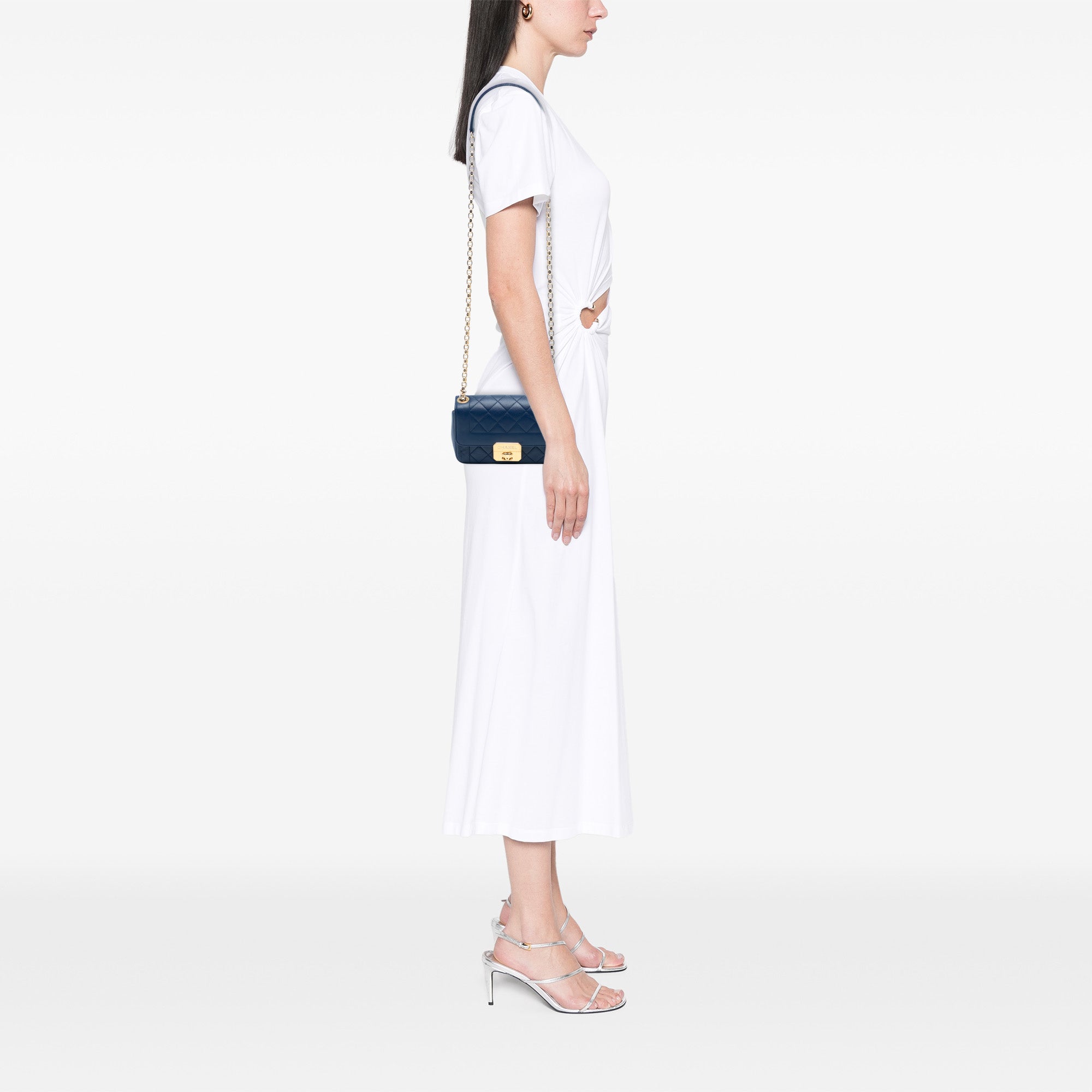 Chic With Me Flap Bag Quilted Lambskin Mini