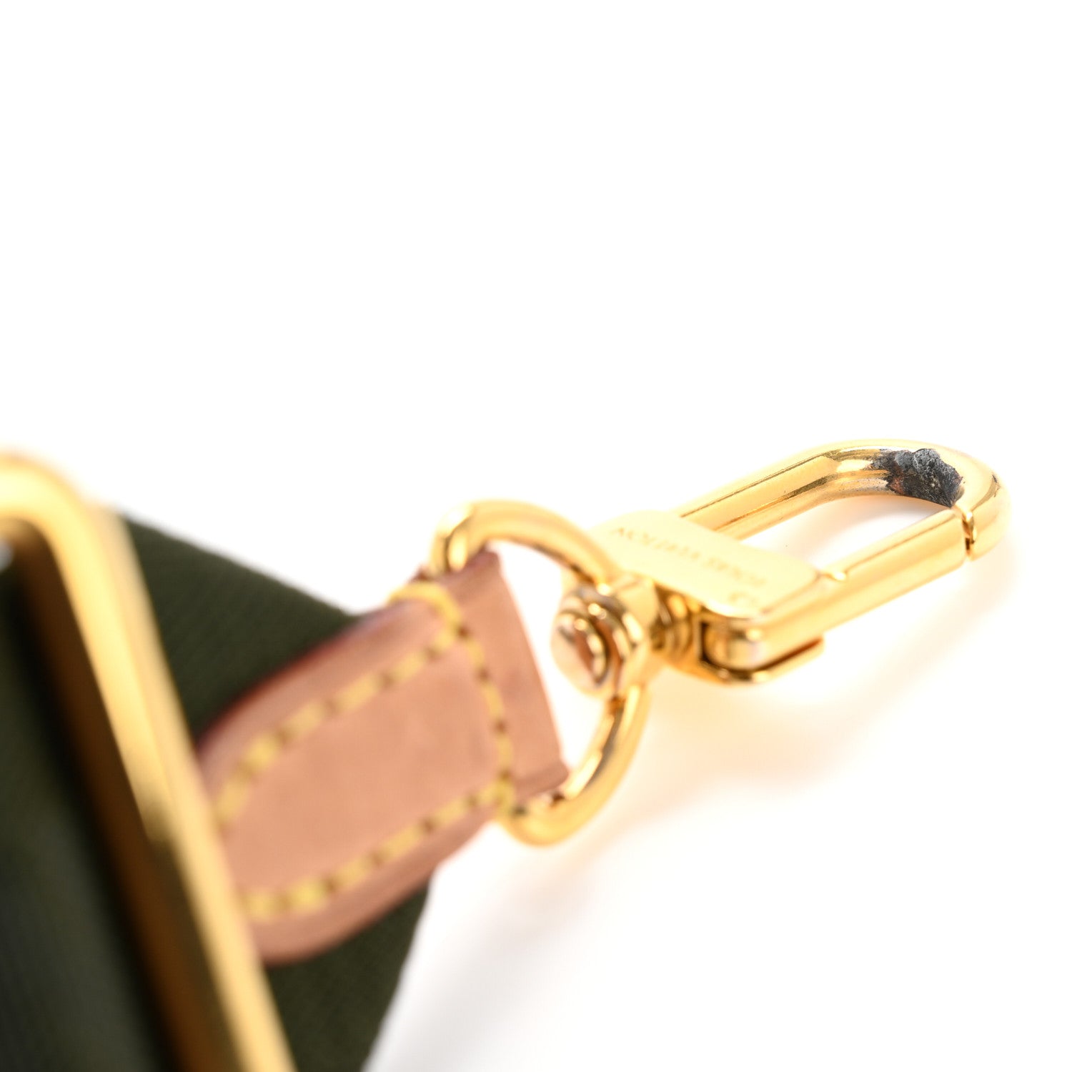 Monogram Multi Pochette Accessories Bandouliere Shoulder Strap Kaki