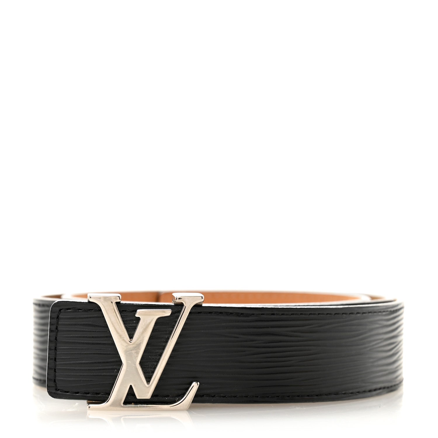 Epi 30mm LV Initiales Belt 85 34 Black