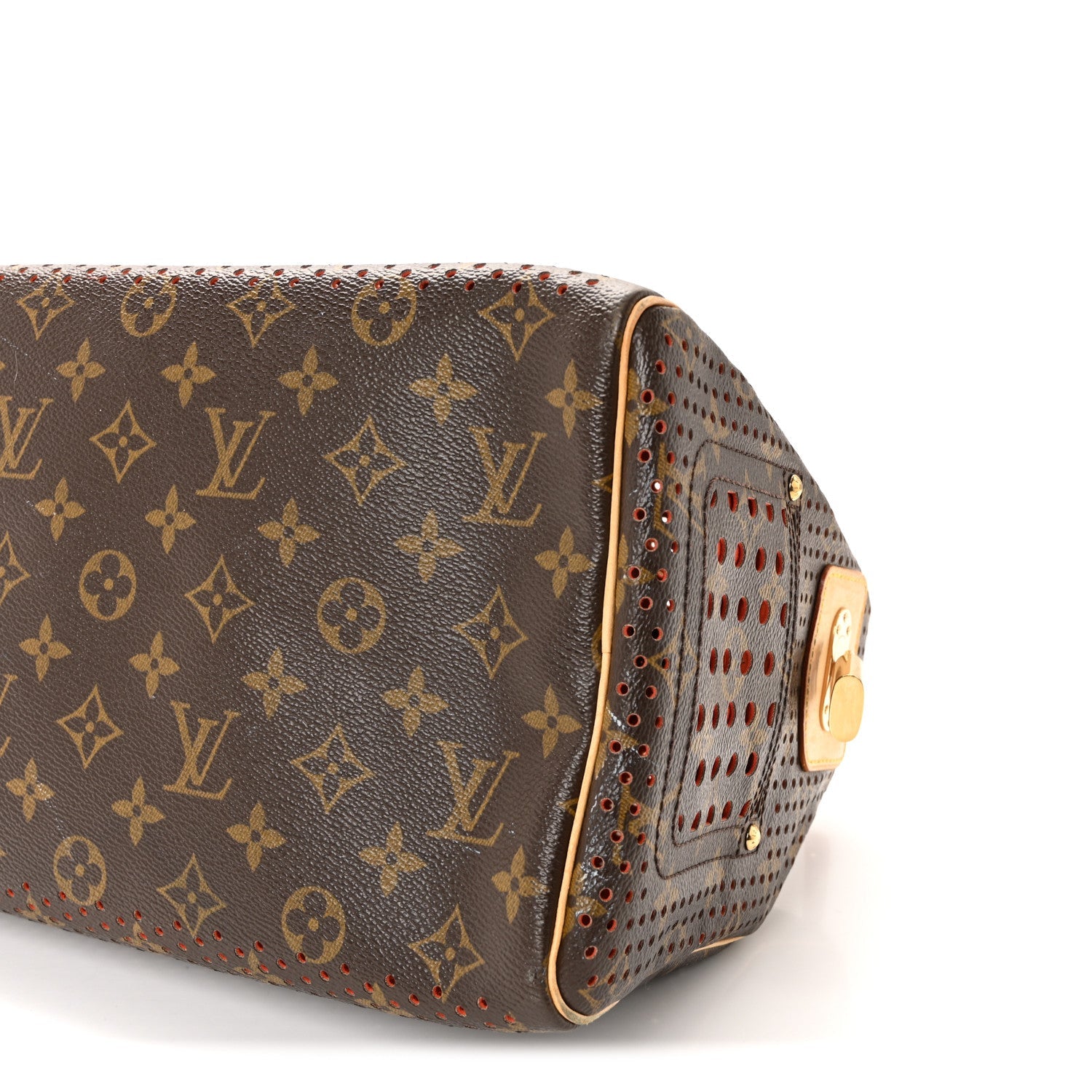 Monogram Perforated Speedy 30 Orange