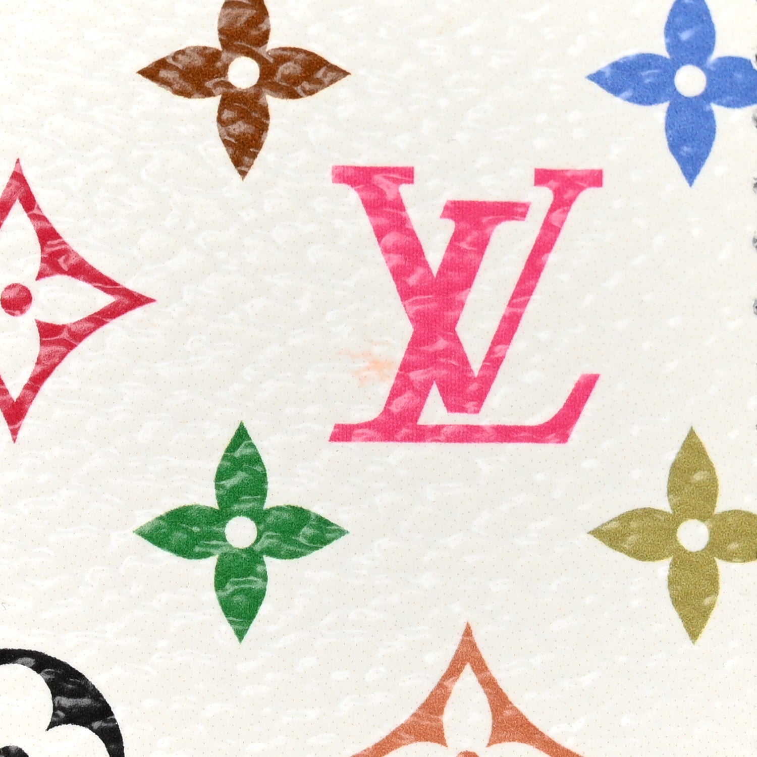 LV X TM Monogram Multicolor Card Holder Kawaii Pink