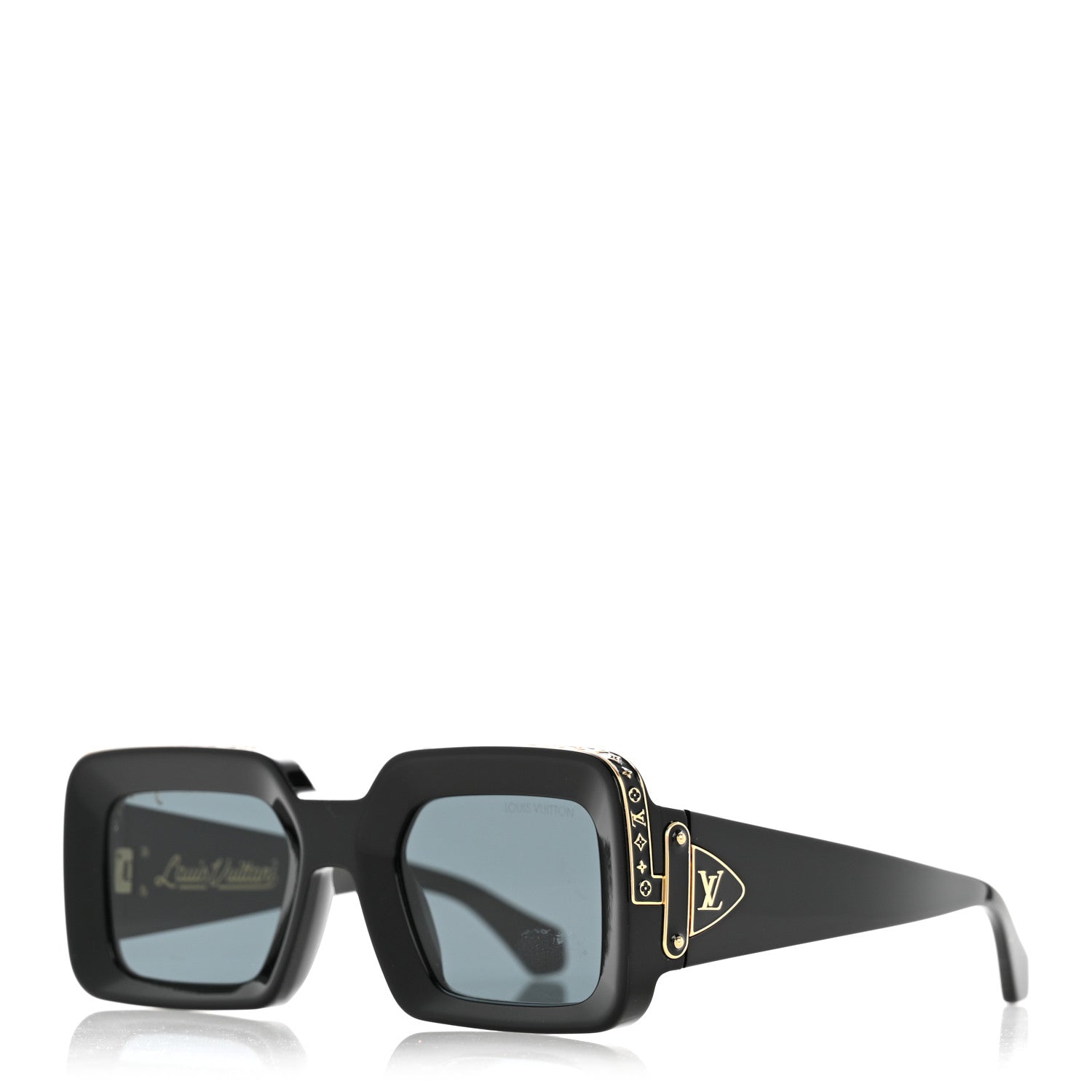 X NIGO Acetate 1.1 Zillionaires Sunglasses Z1591W Black