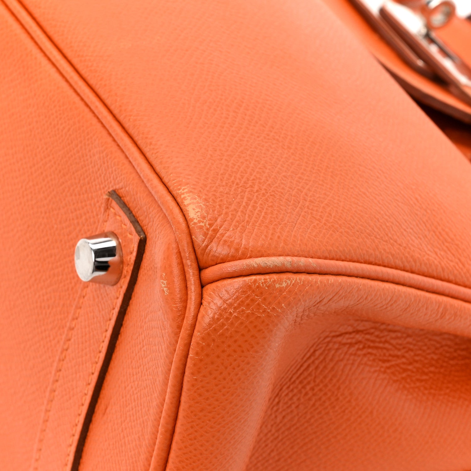 Epsom Birkin 30 Orange