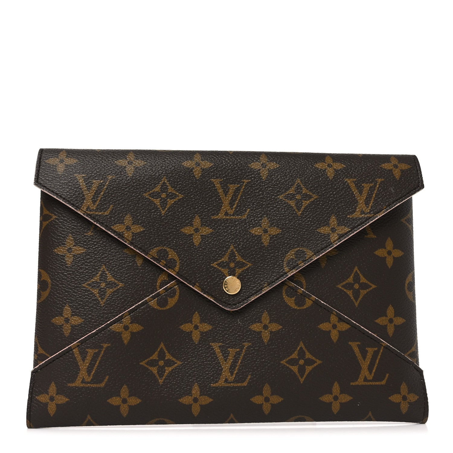 Monogram Large Kirigami Pochette Insert Rose Ballerine