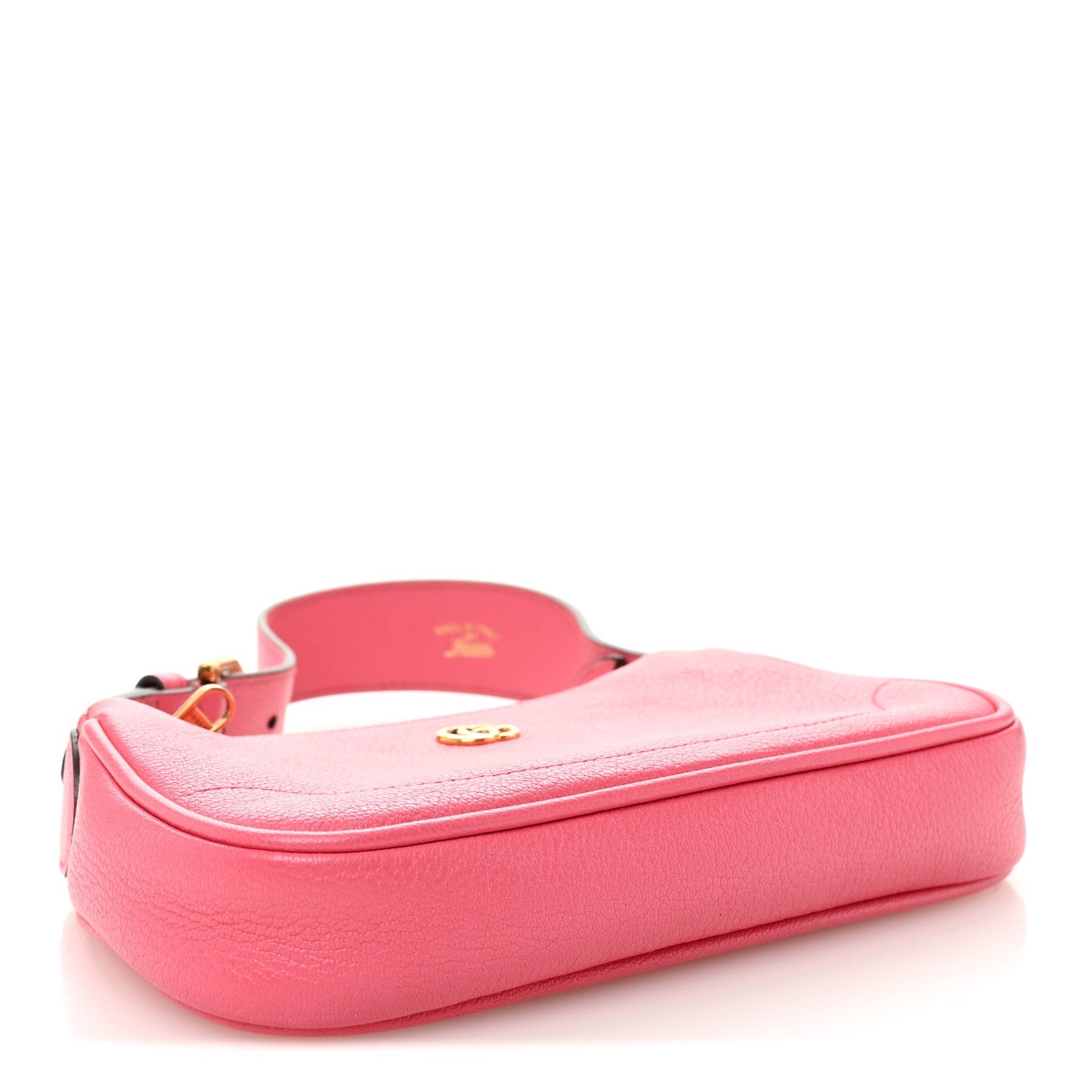 Goatskin Mini Aphrodite Shoulder Bag Rhodamine Pink
