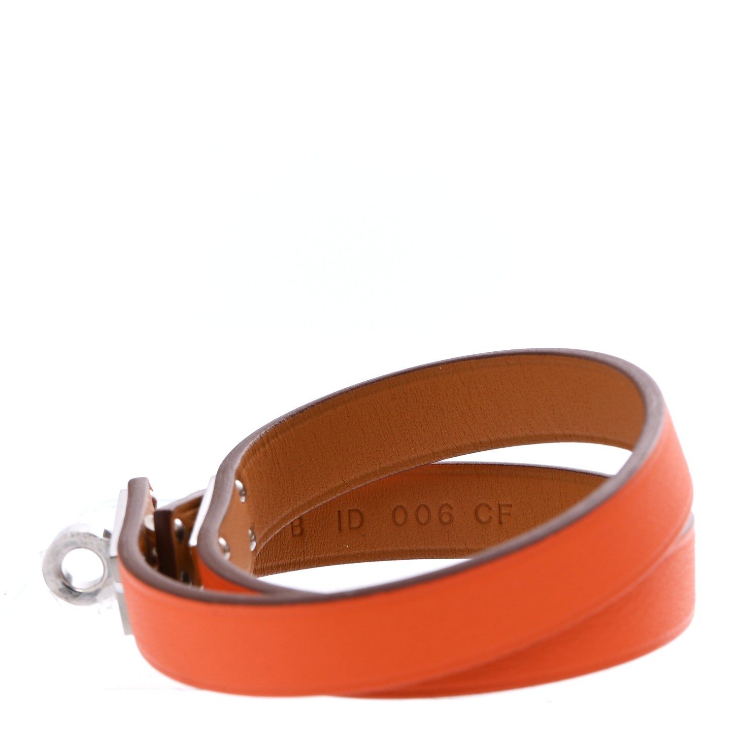 Swift Mini Kelly Double Tour Bracelet T2 Orange Minium