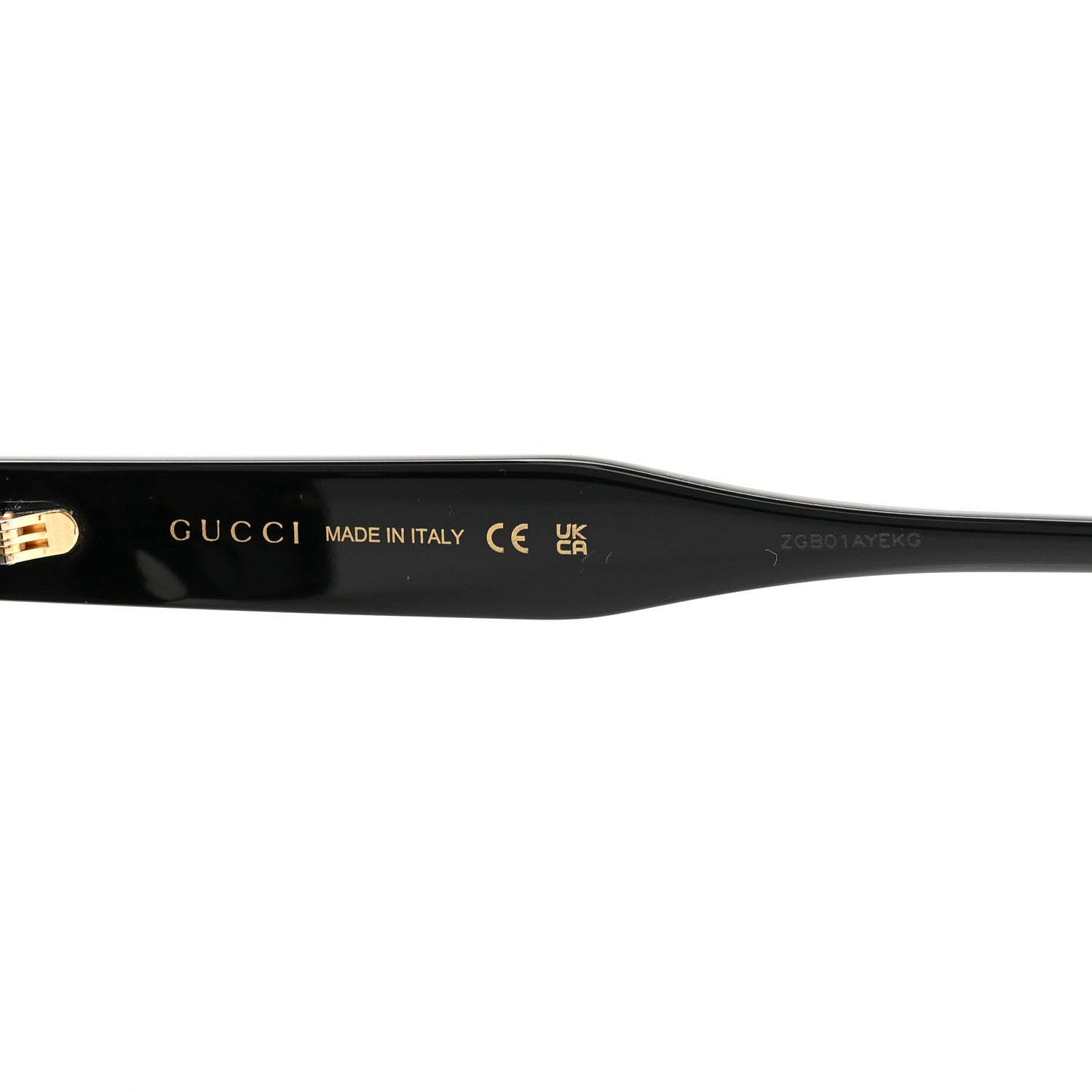 Acetate Square Frame Sunglasses GG1136SA Black