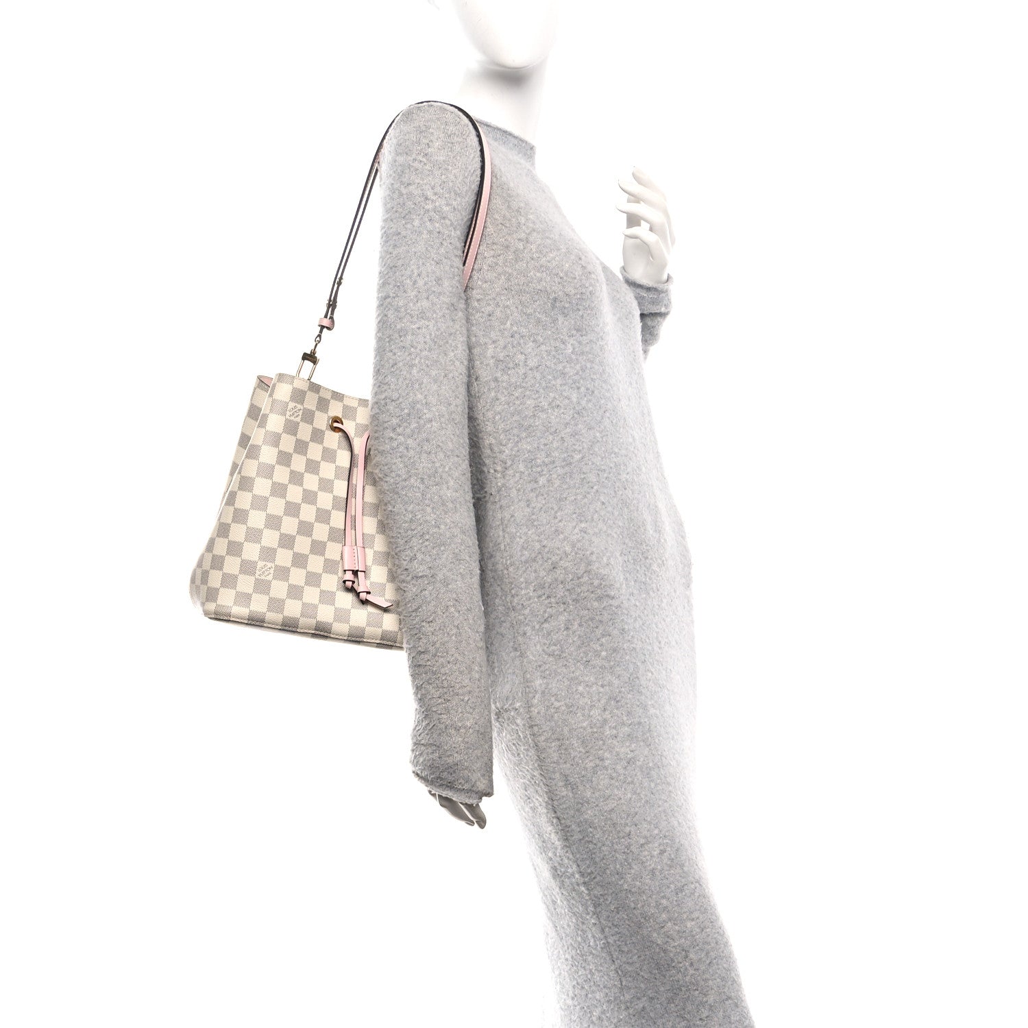 Damier Azur Neonoe MM Eau De Rose