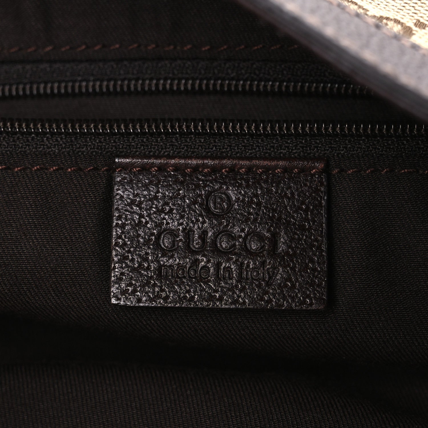 Monogram Medium Abbey Tote  Brown