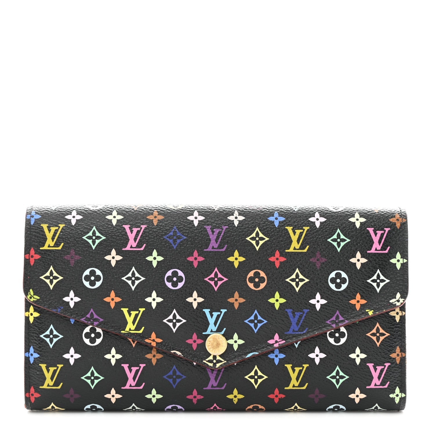 Monogram Multicolor Sarah Wallet NM Black Grenade