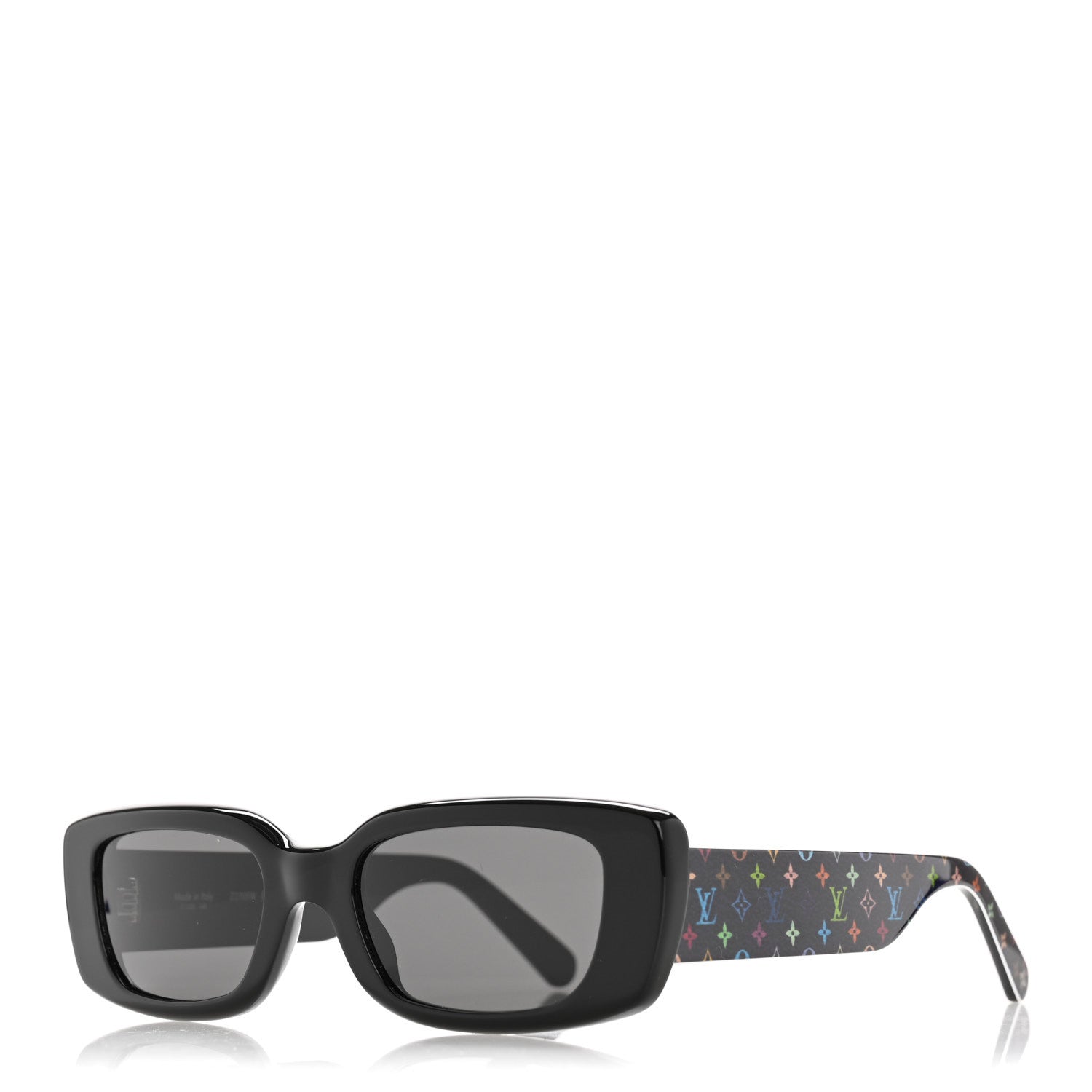 LV X TM Acetate Monogram Multicolor Sunglasses Z2709W Black