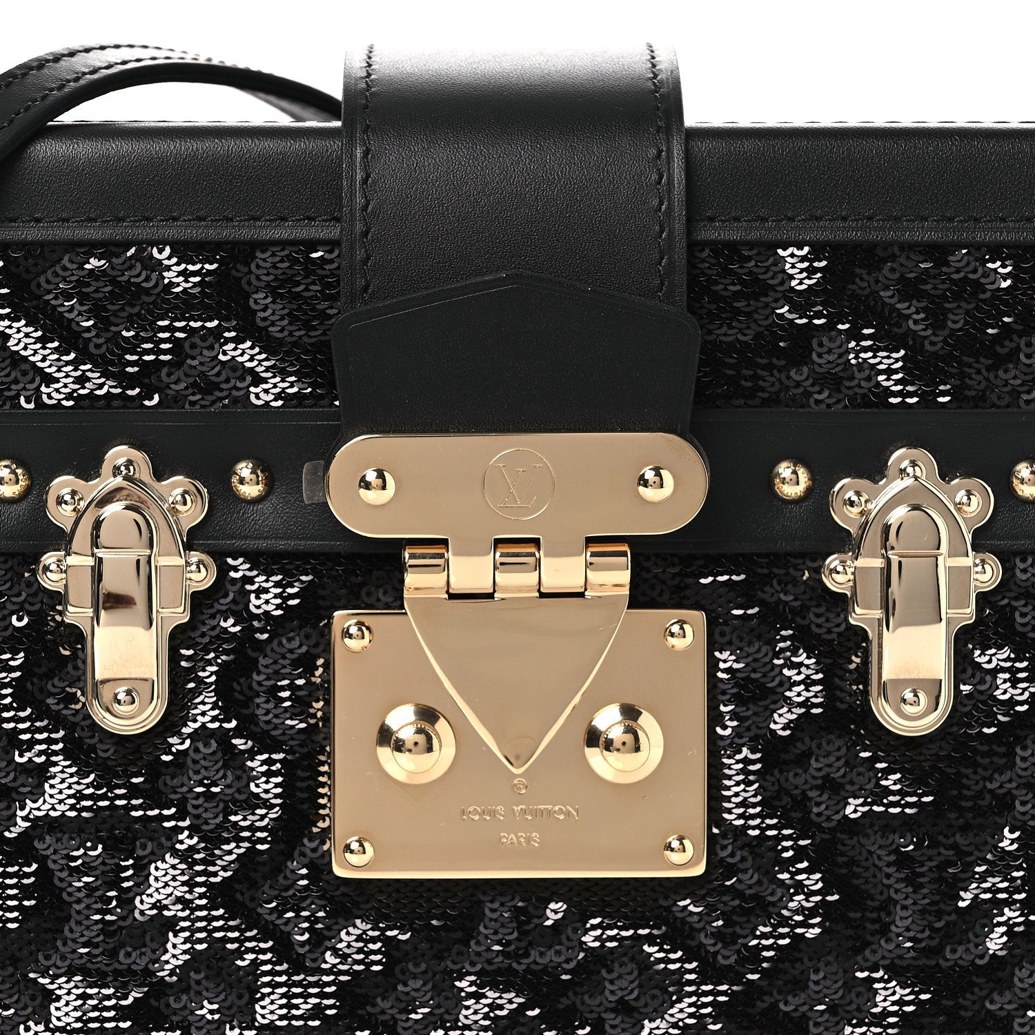 Sequins Petite Malle Black