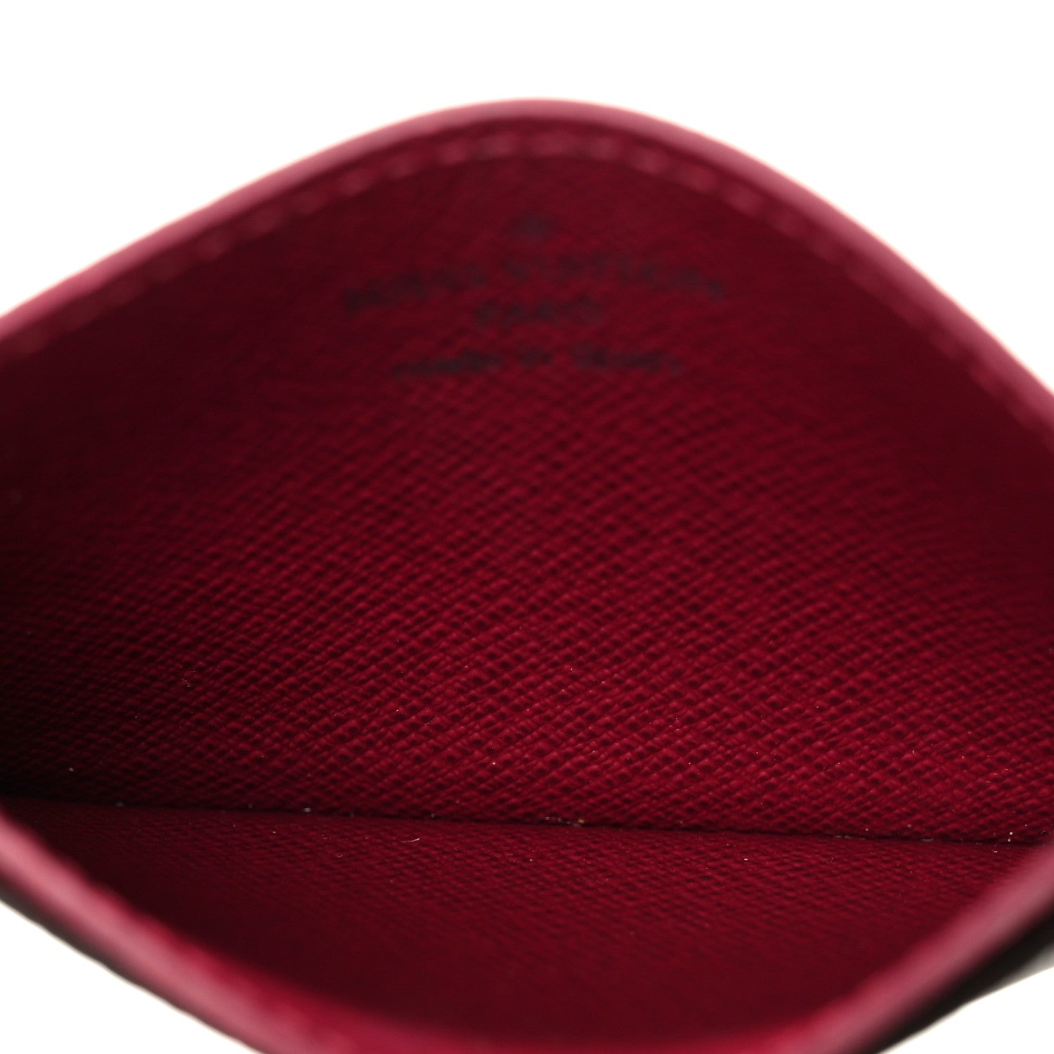Monogram Card Holder Fuchsia