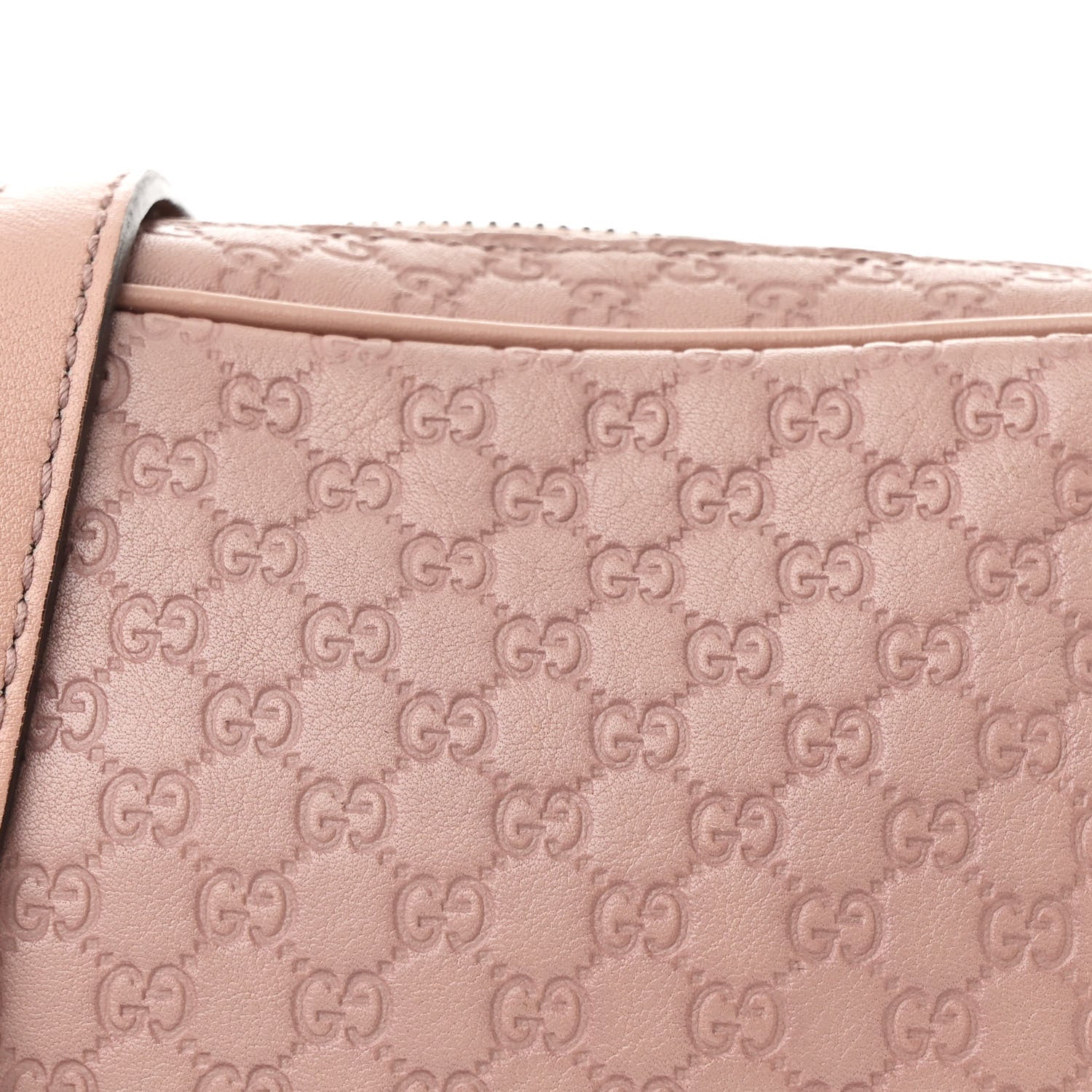 Microguccissima Sunshine Disco Crossbody Bag Light Pink