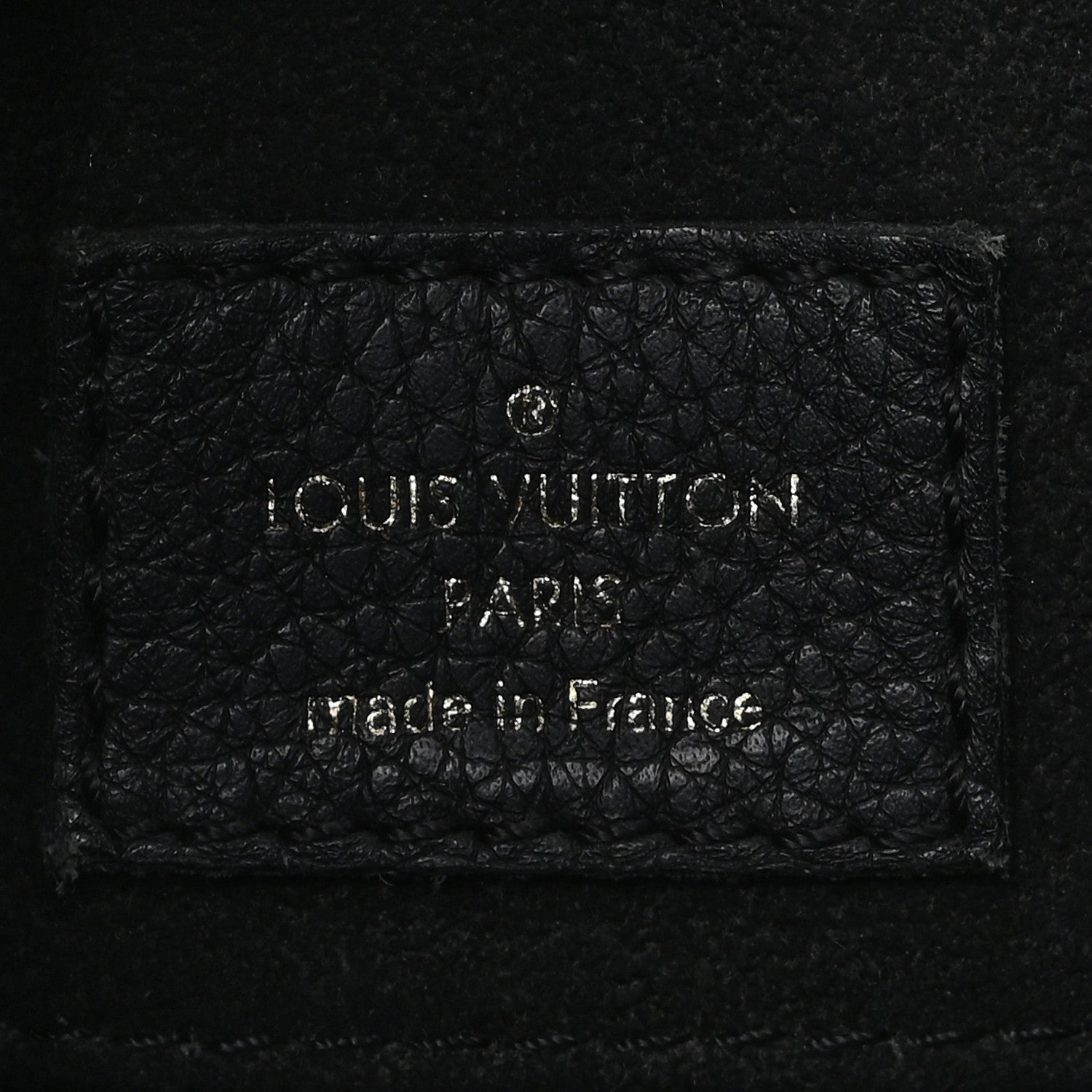 Soft Calfskin Lockme Tote MM Black