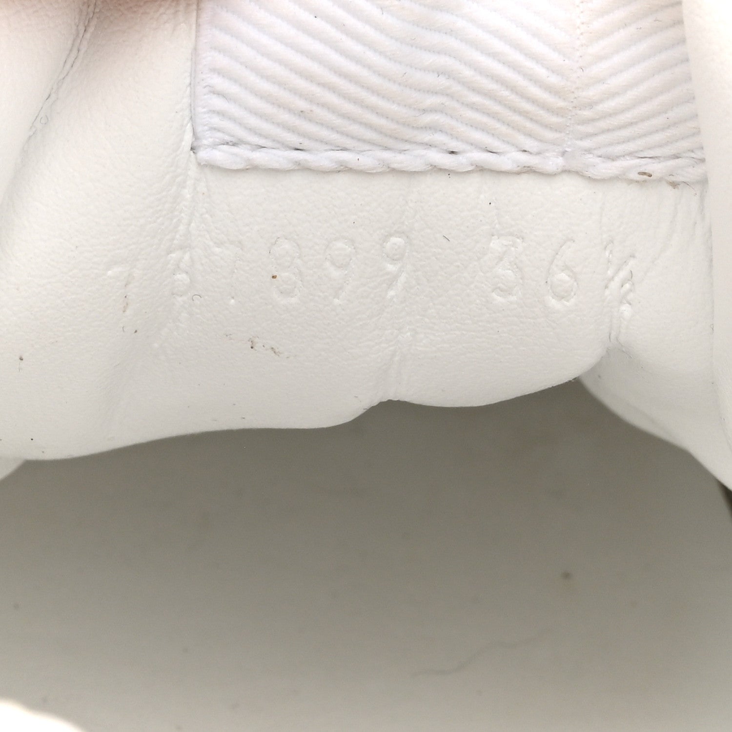 GG Supreme Monogram Womens Rhyton Sneakers 36.5 White