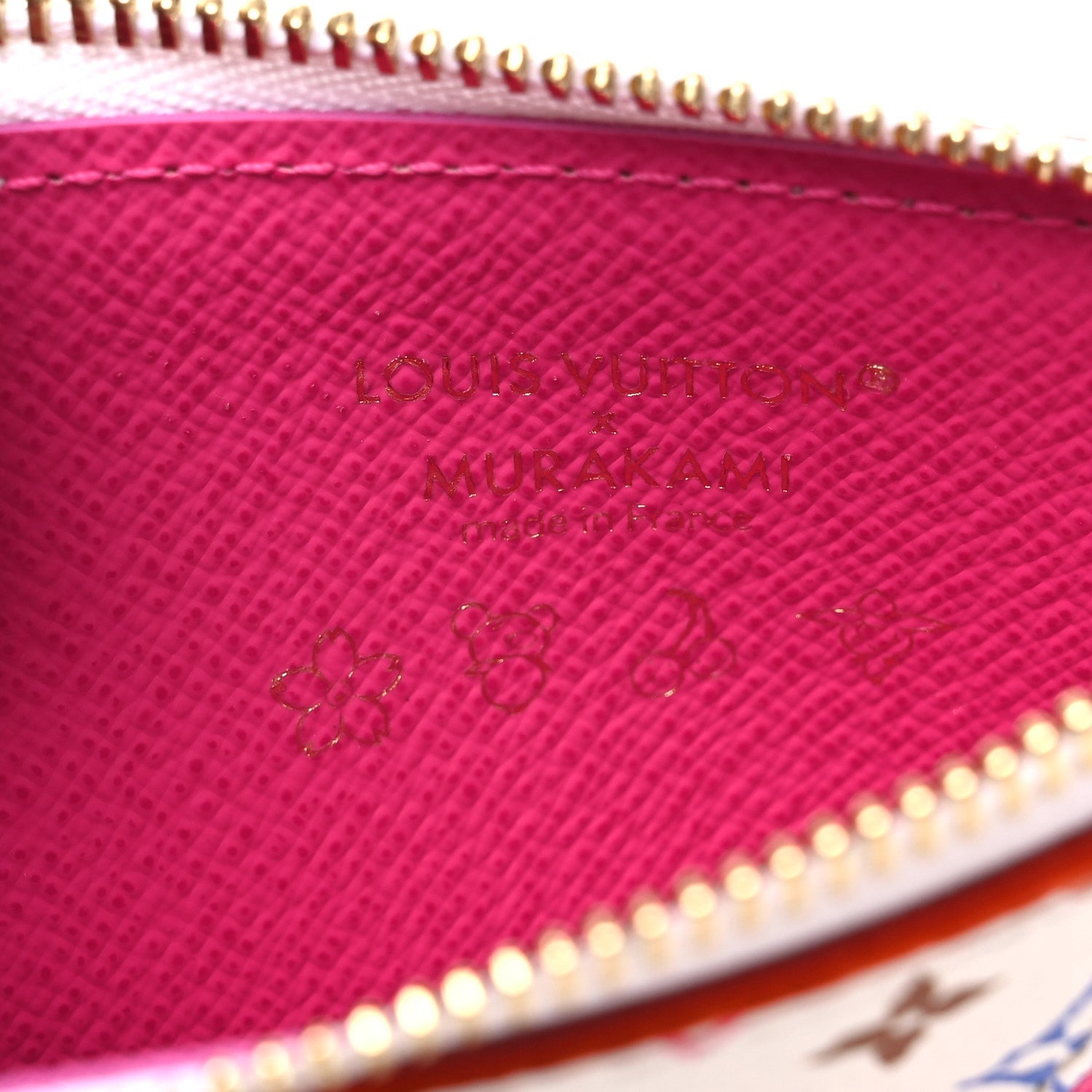 LV X TM Monogram Romy Card Holder Kawaii Pink