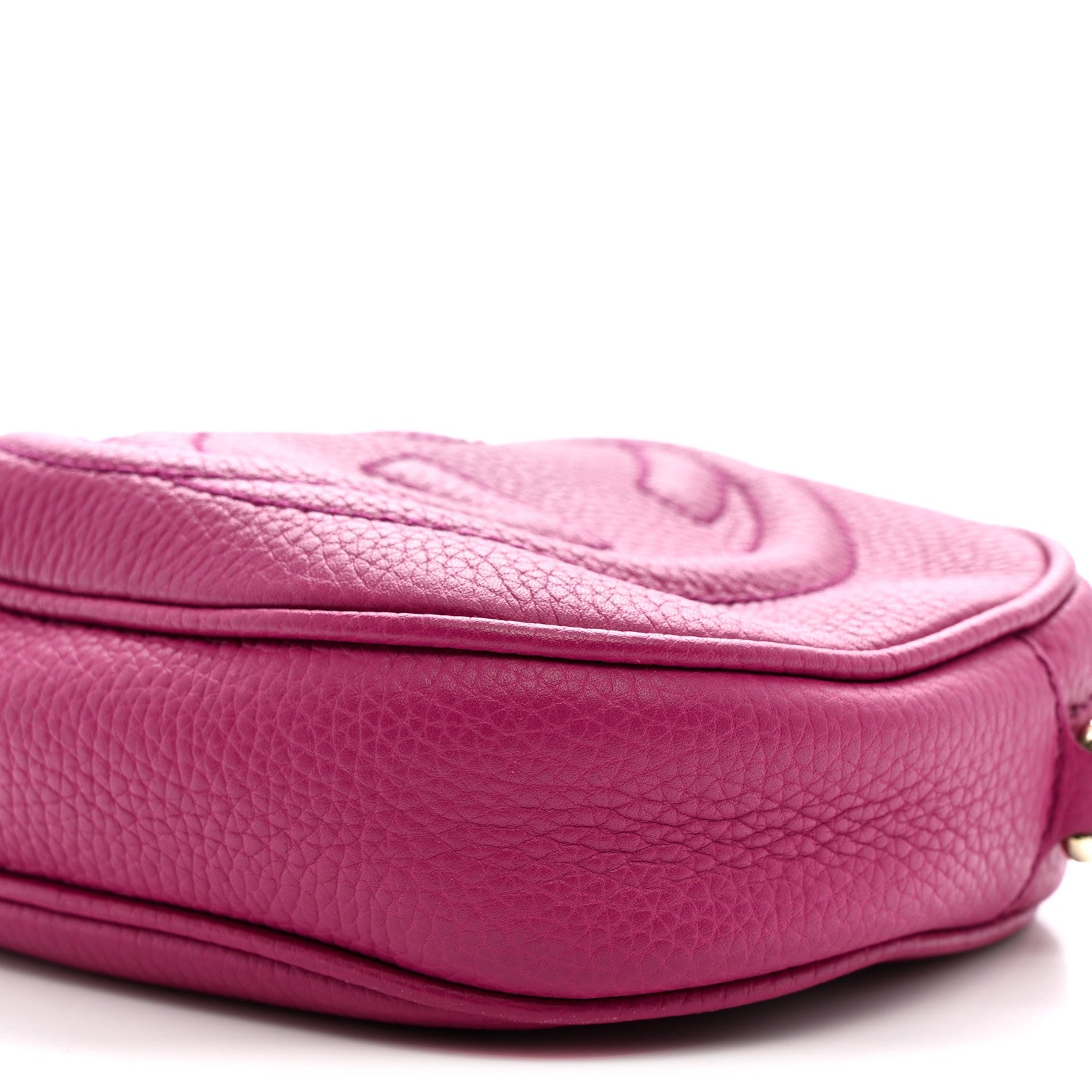 Cellarius Calfskin Mini Soho Chain Bag Bright Bouganville