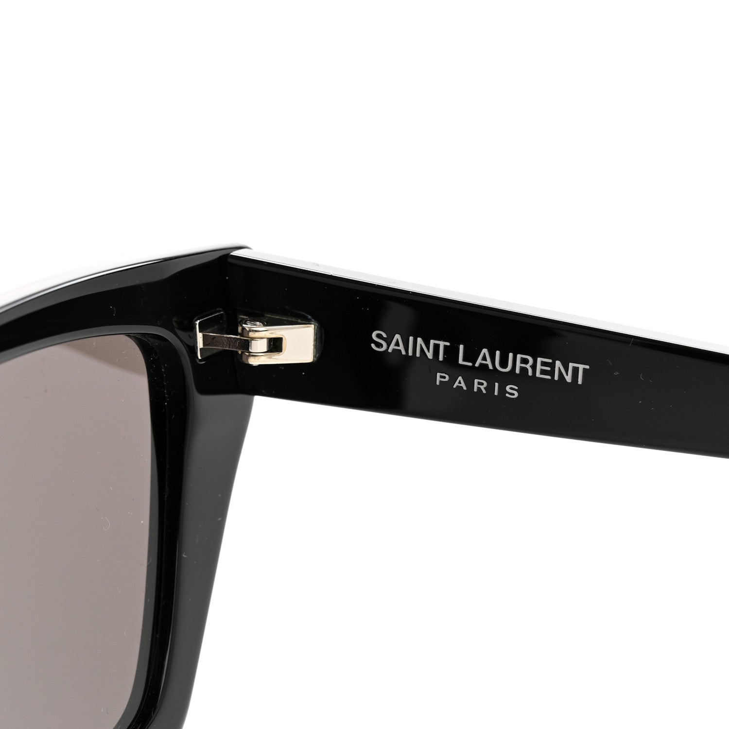Acetate Mica Cat Eye Sunglasses SL 276 Black