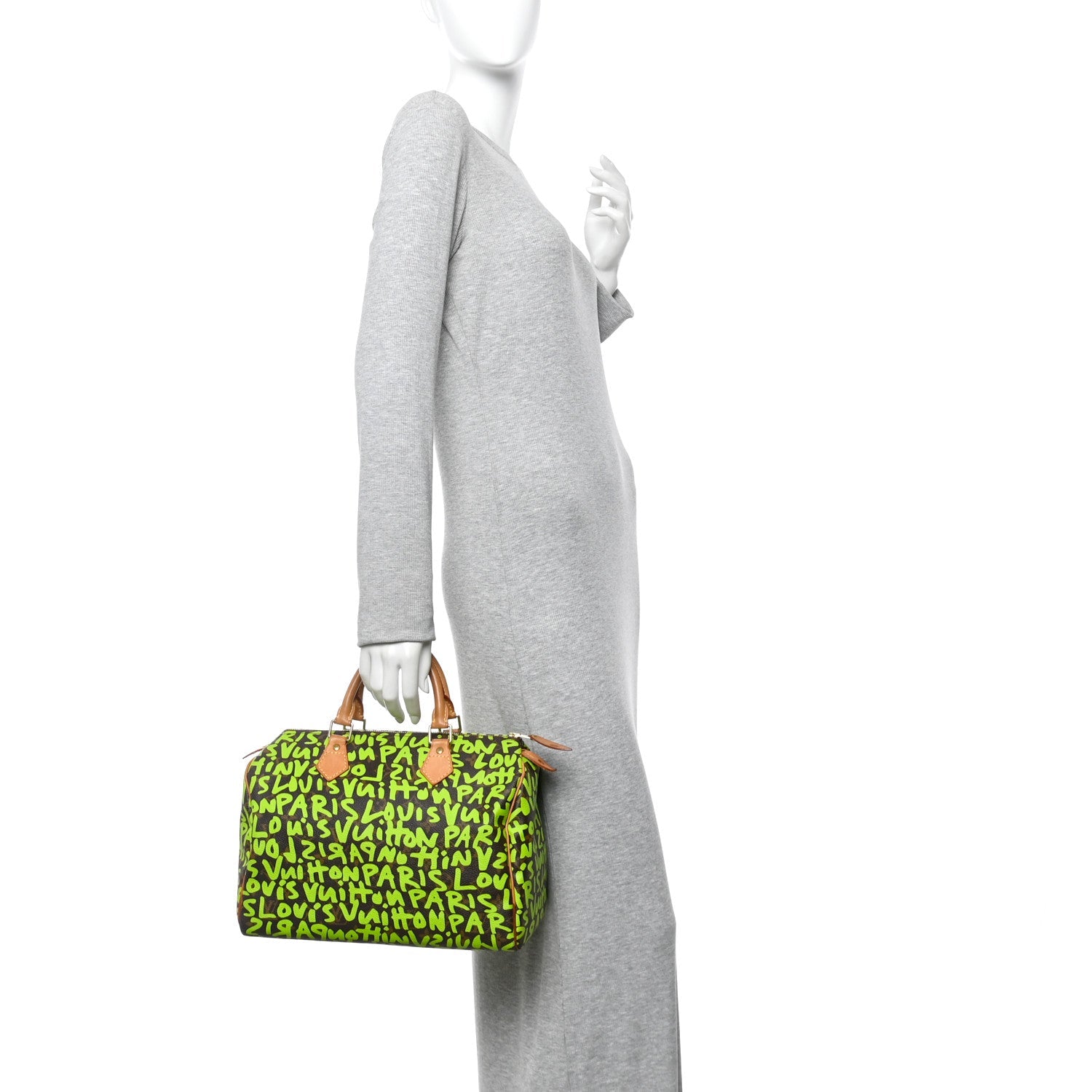 Monogram Graffiti Speedy 30 Green
