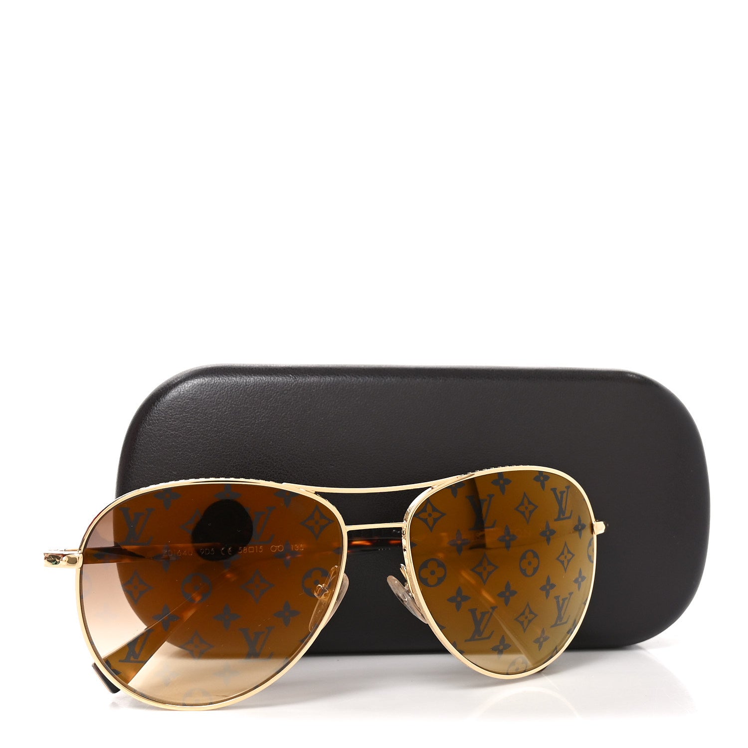 Conspiration Pilote Sunglasses Z0164U Gold