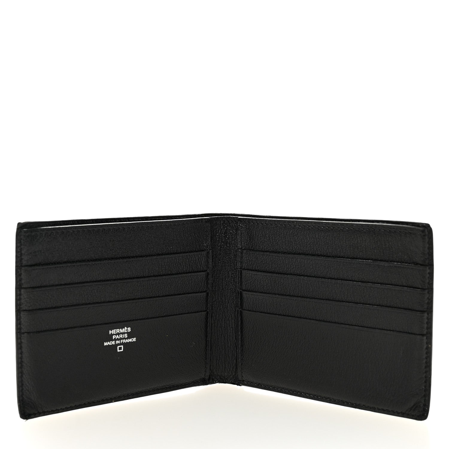 Matte Alligator MC2 Copernic Compact Wallet Black